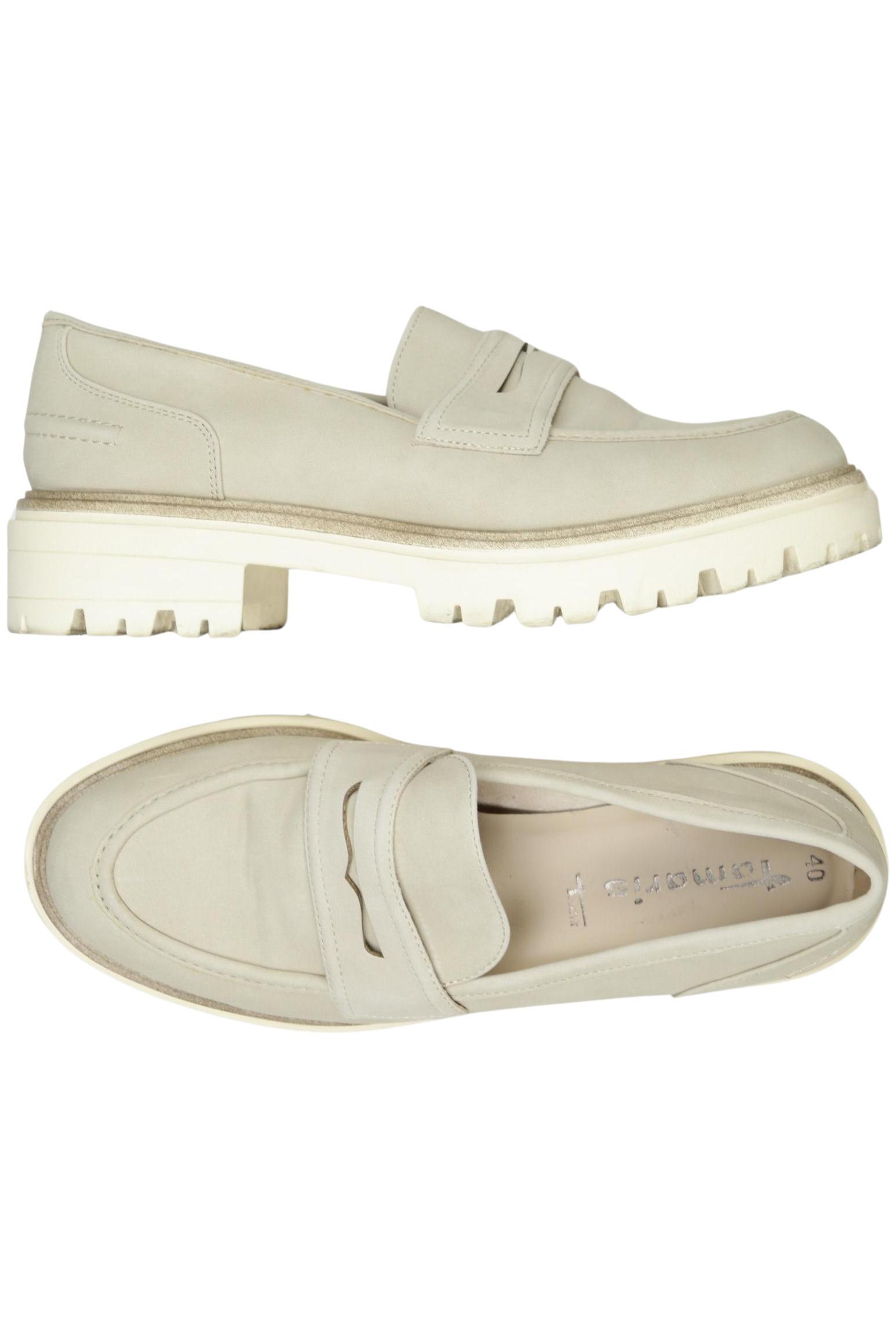 

Tamaris Damen Halbschuh, beige, Gr. 40