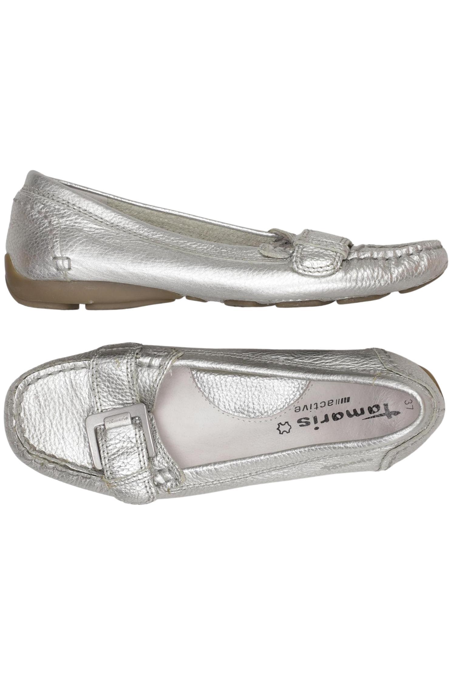 

Tamaris Damen Halbschuh, silber, Gr. 37