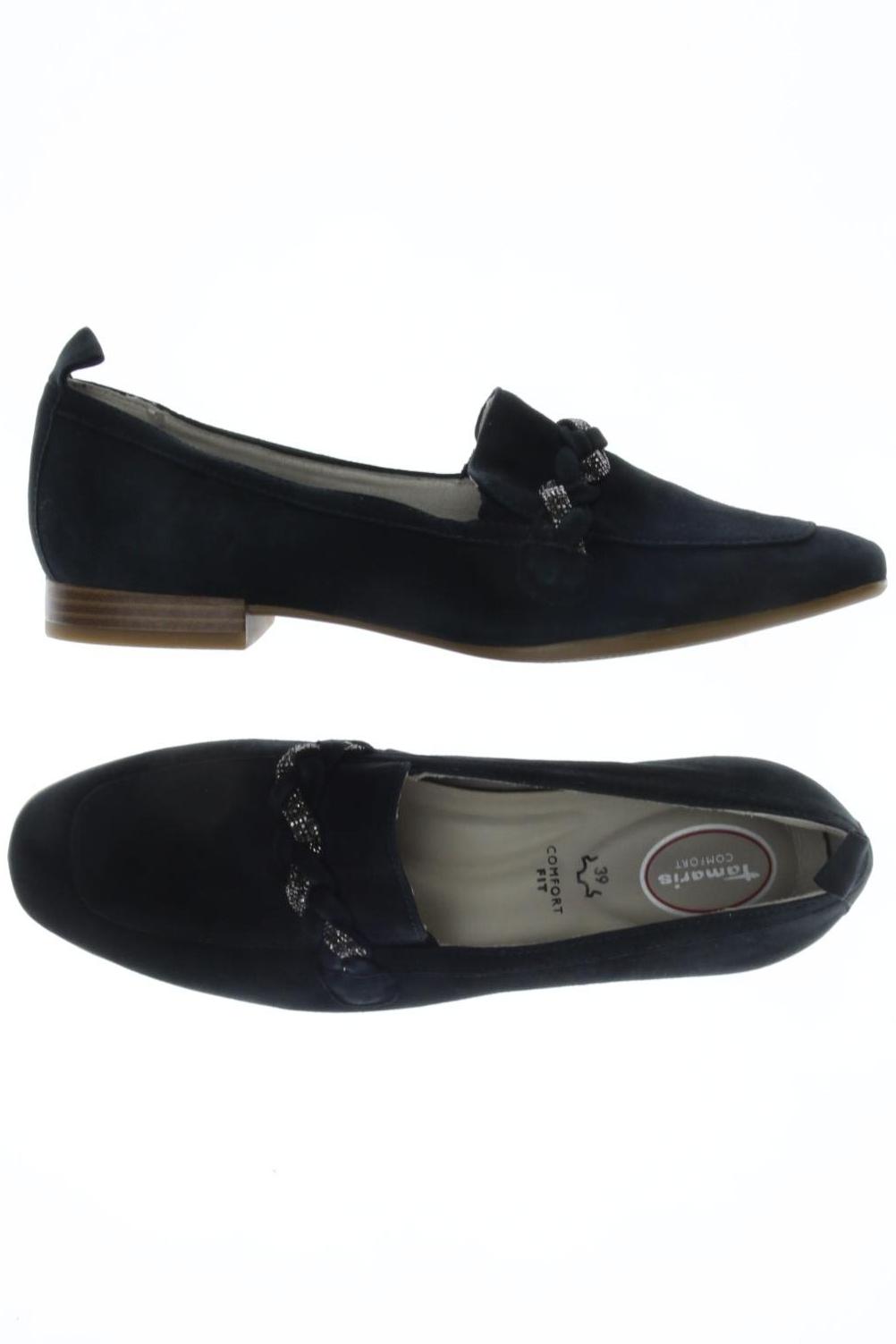 

Tamaris Damen Halbschuh, marineblau, Gr. 39