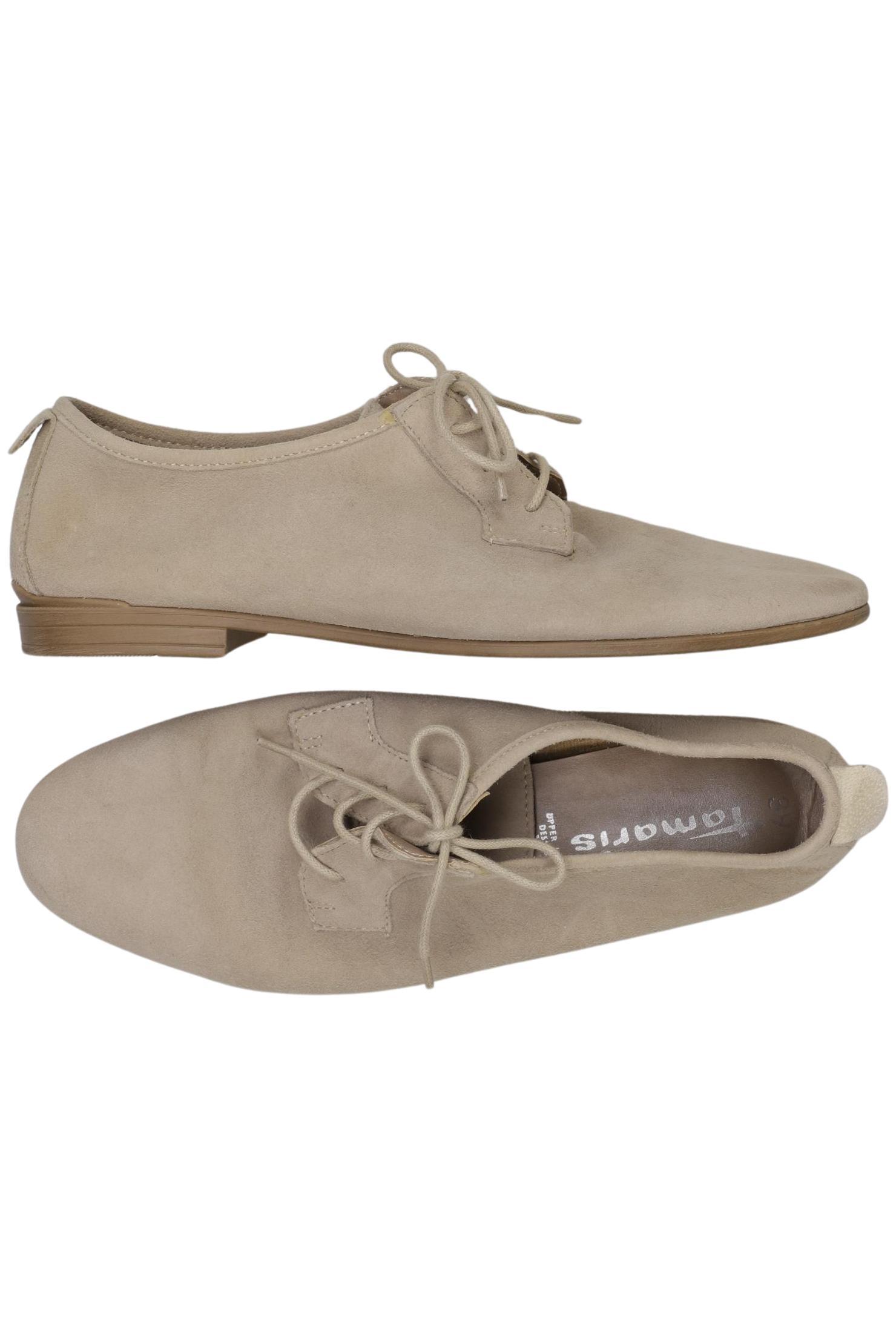 

Tamaris Damen Halbschuh, beige, Gr. 39