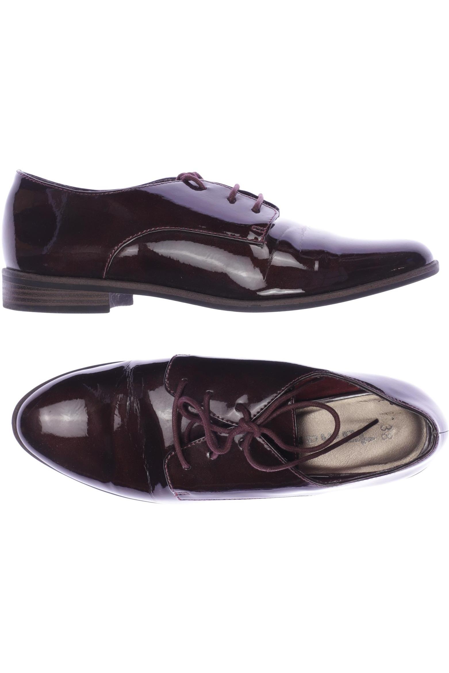

Tamaris Damen Halbschuh, bordeaux, Gr. 38