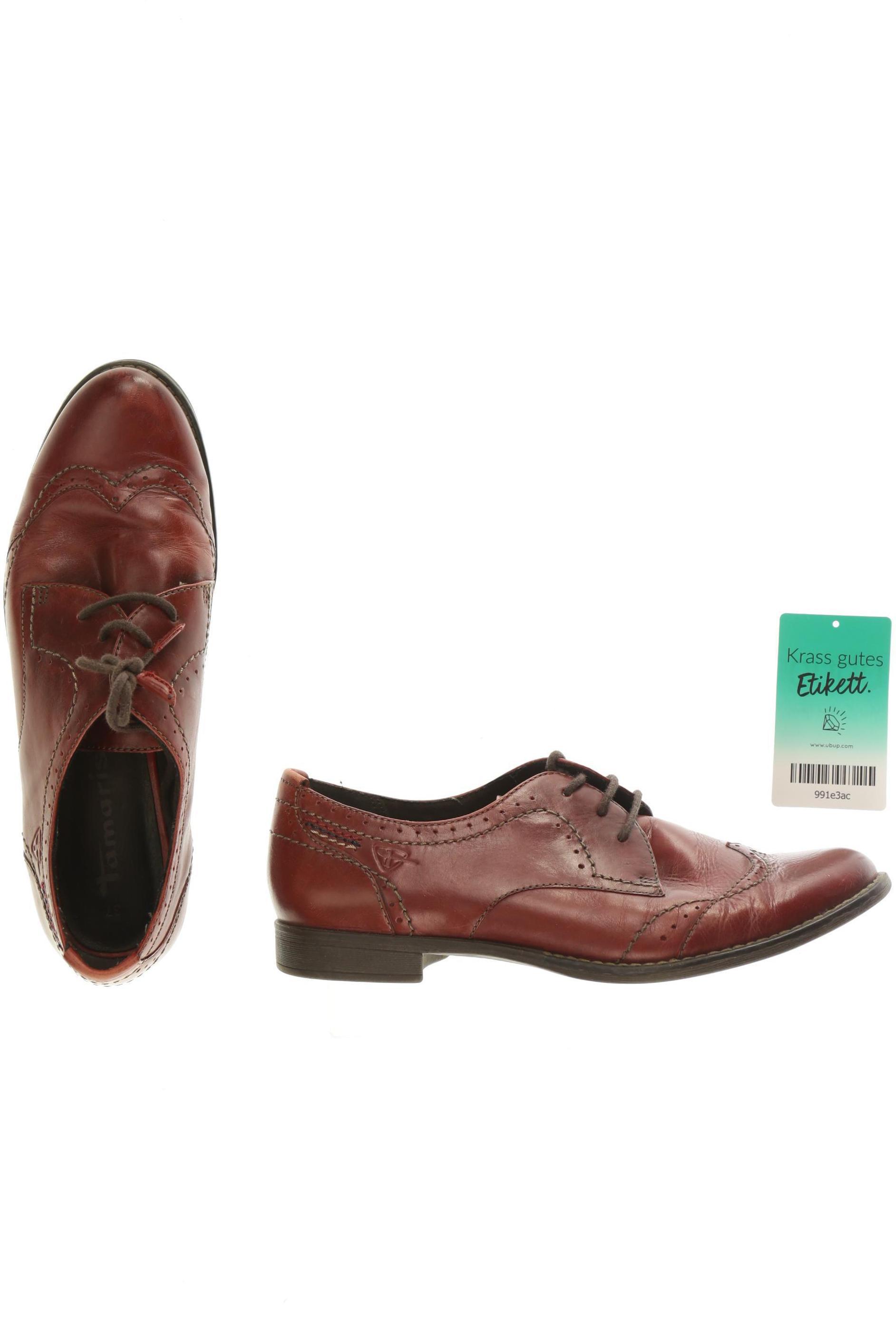 

Tamaris Damen Halbschuh, rot, Gr. 37