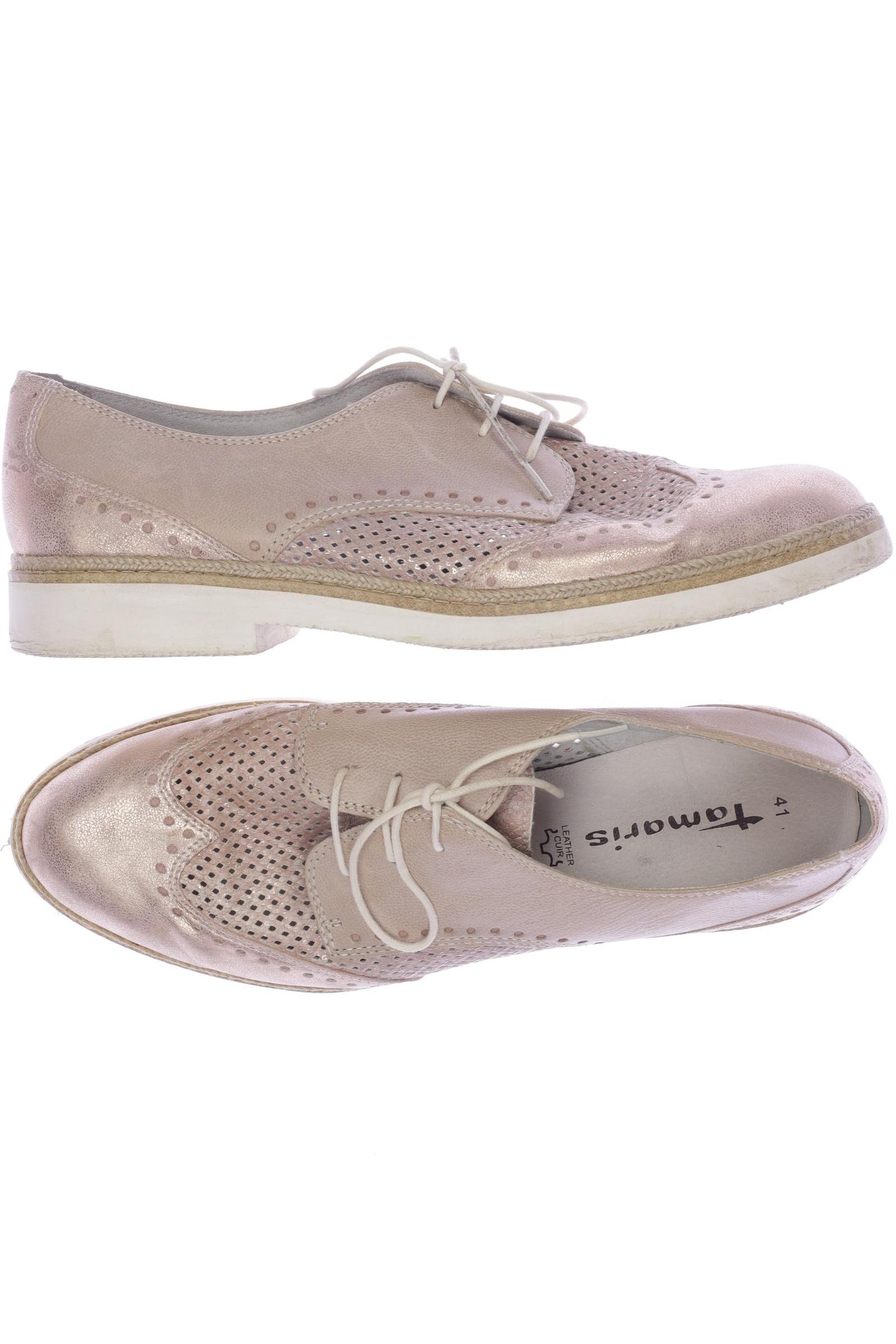 

Tamaris Damen Halbschuh, beige, Gr. 41