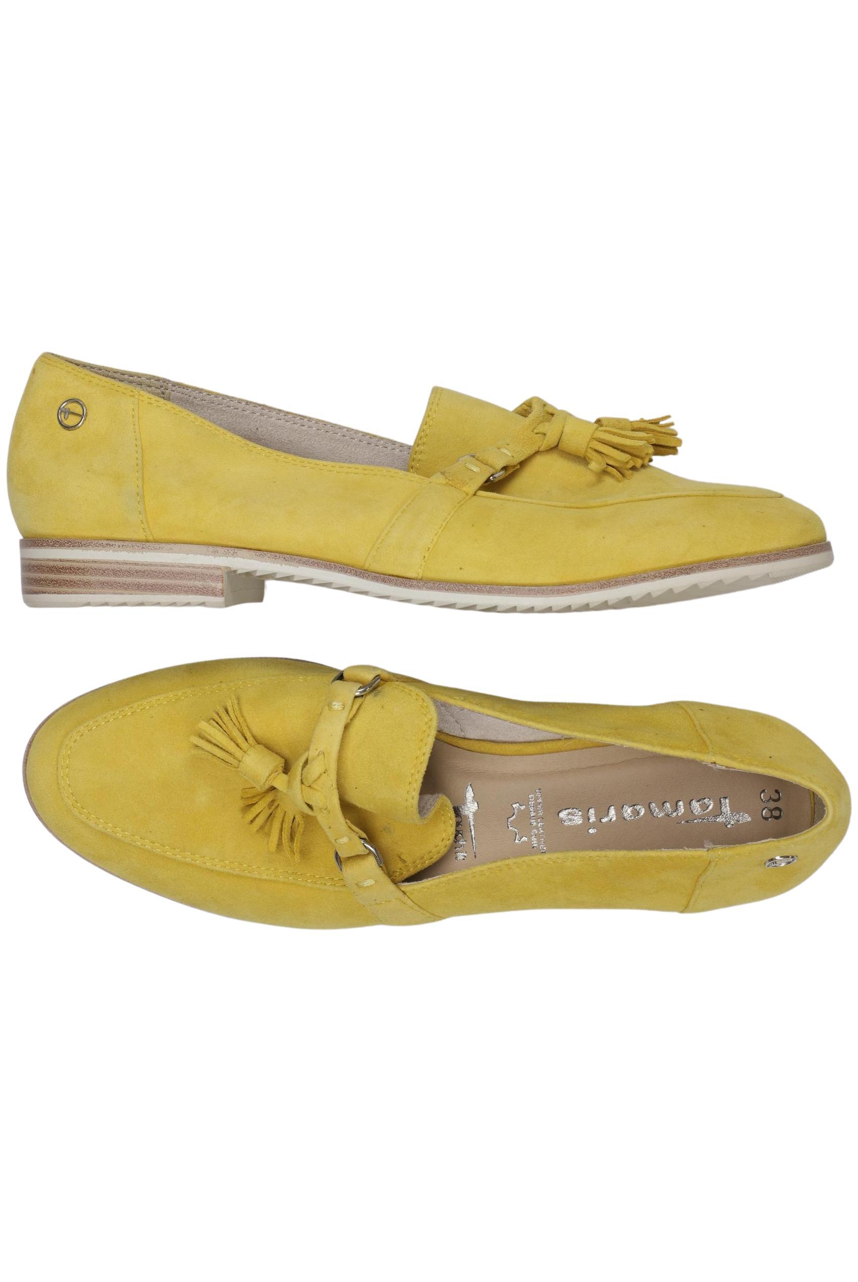 

Tamaris Damen Halbschuh, gelb, Gr. 38