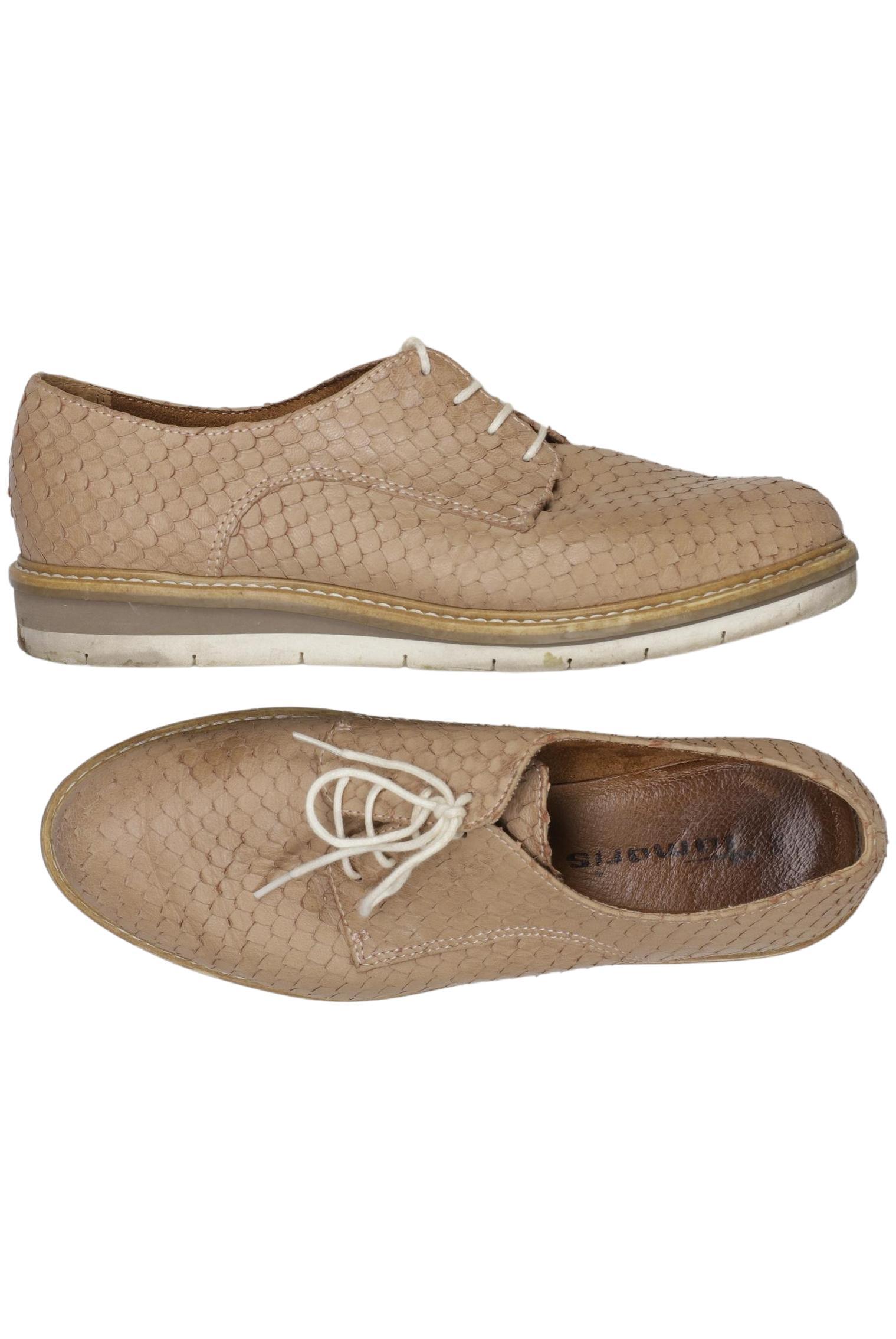 

Tamaris Damen Halbschuh, beige, Gr. 38