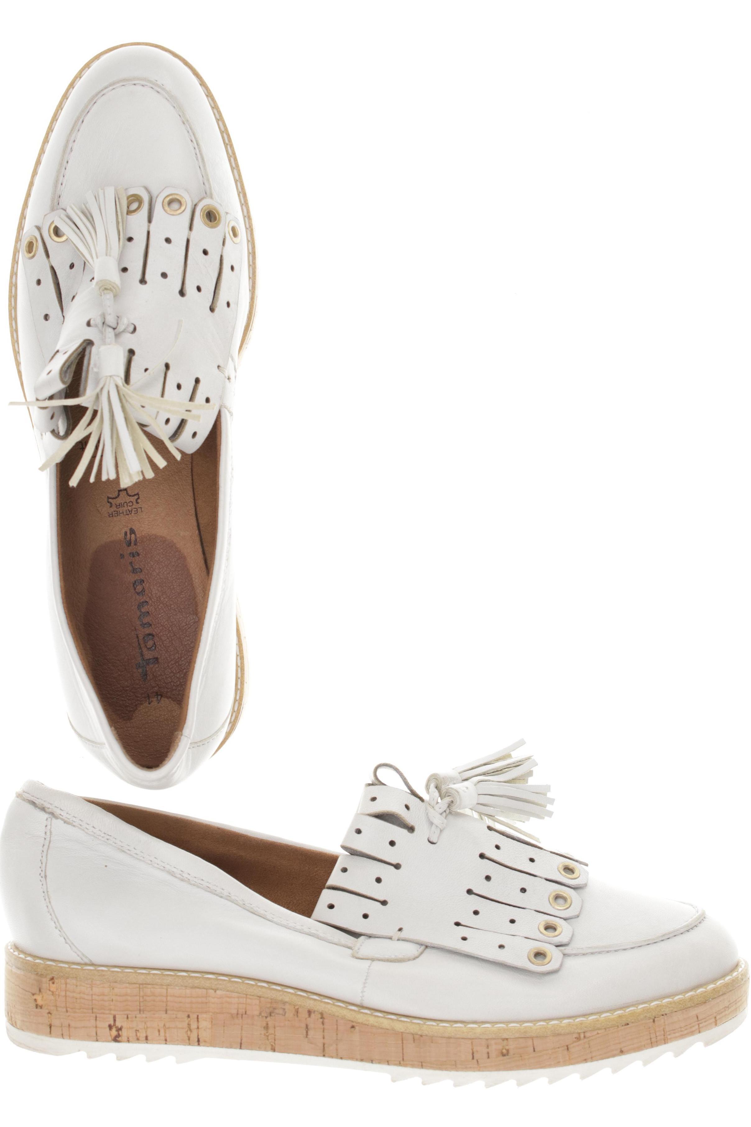 

Tamaris Damen Halbschuh, weiß, Gr. 41