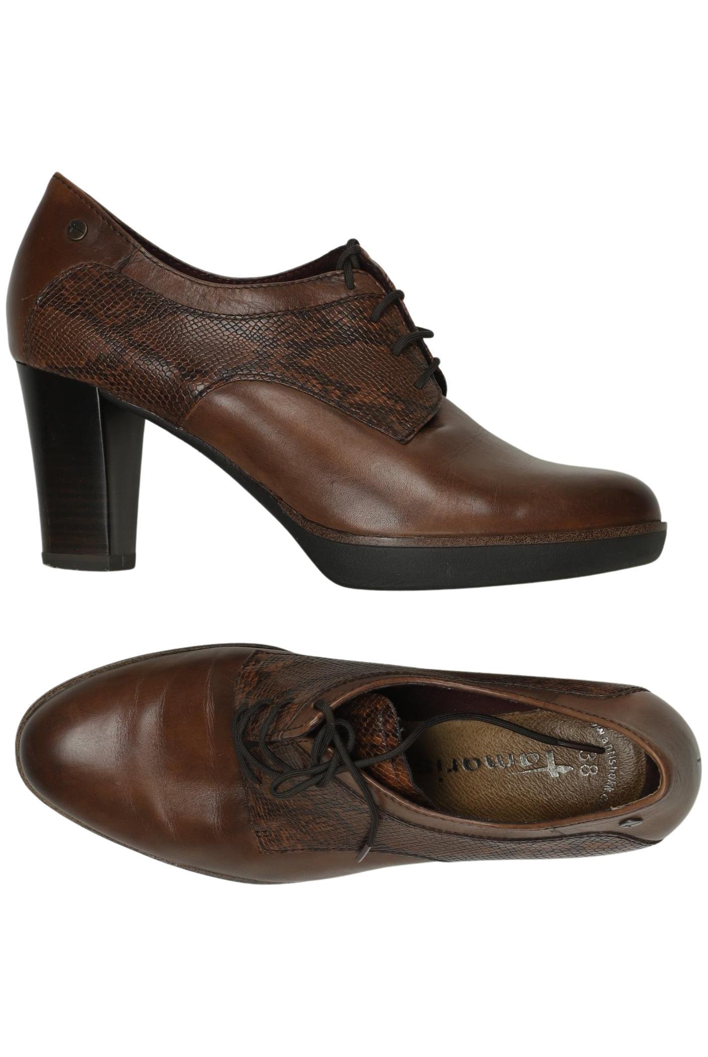 

Tamaris Damen Halbschuh, braun, Gr. 38