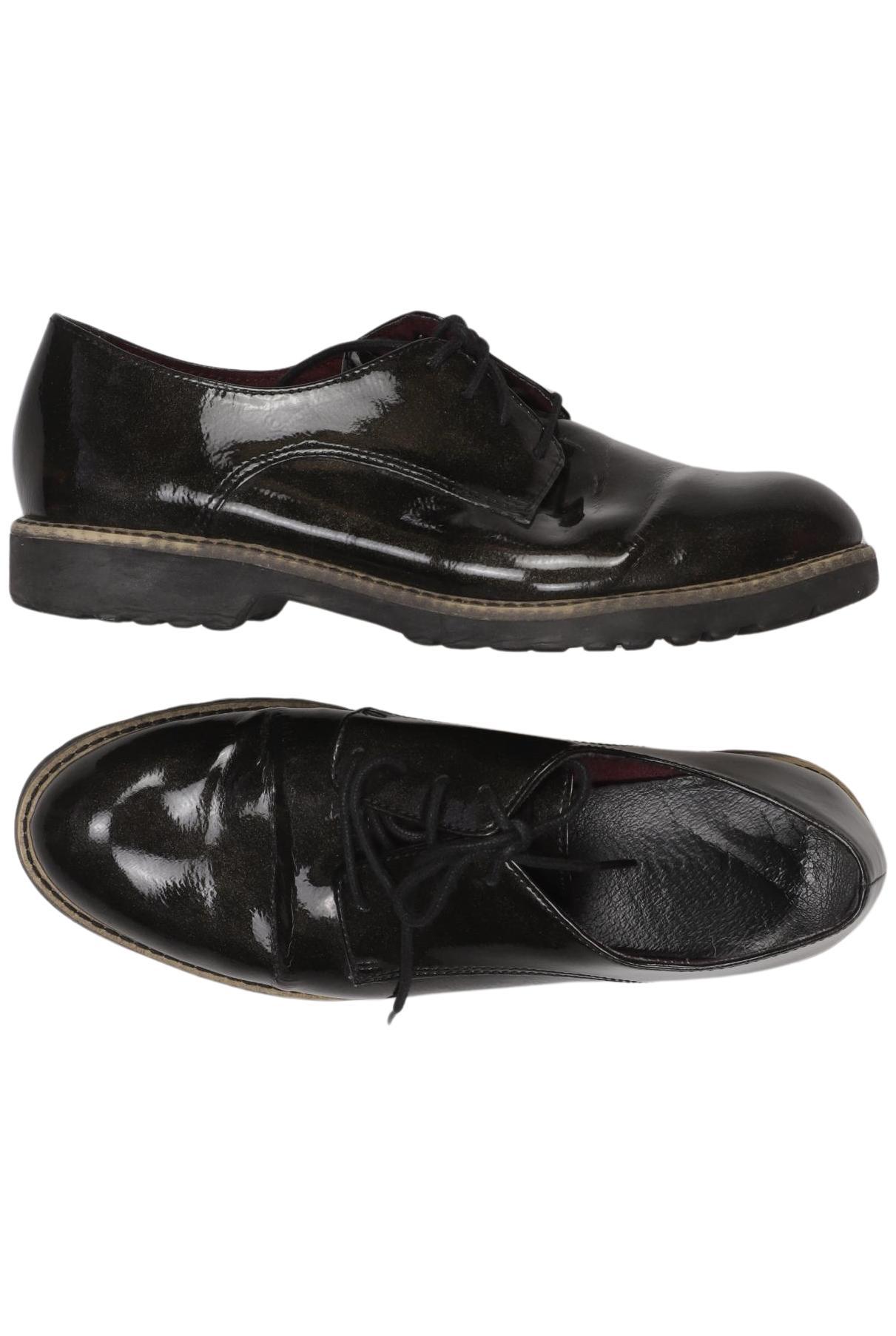 

Tamaris Damen Halbschuh, schwarz, Gr. 38