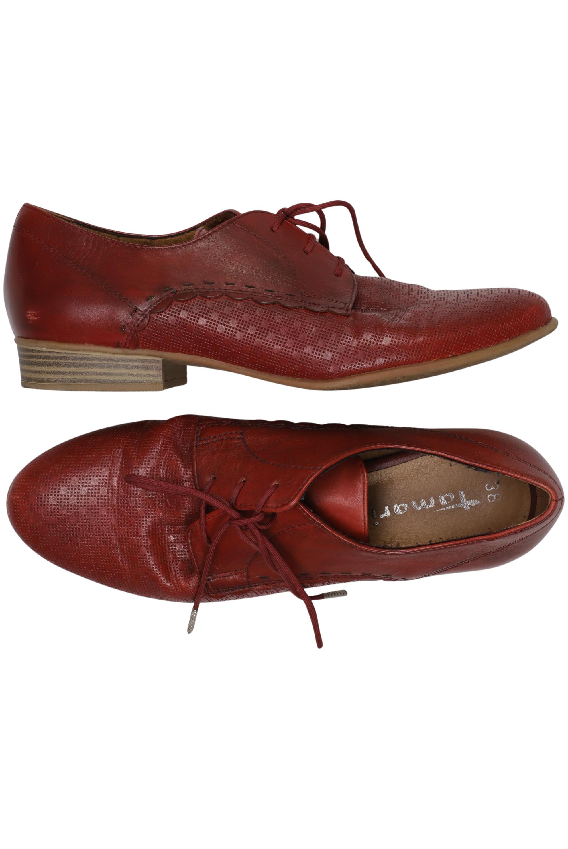 

Tamaris Damen Halbschuh, rot, Gr. 38