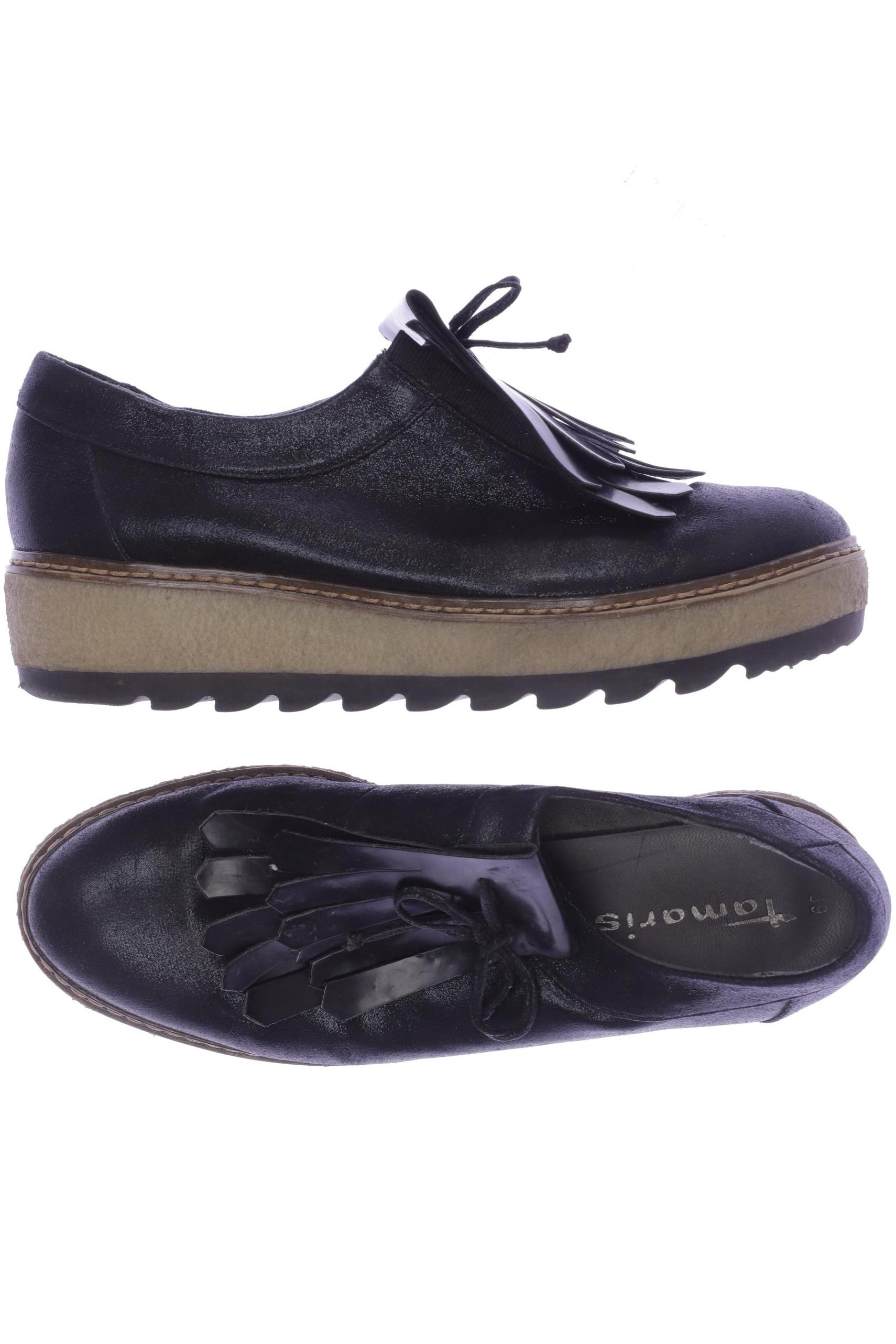 

Tamaris Damen Halbschuh, schwarz, Gr. 39