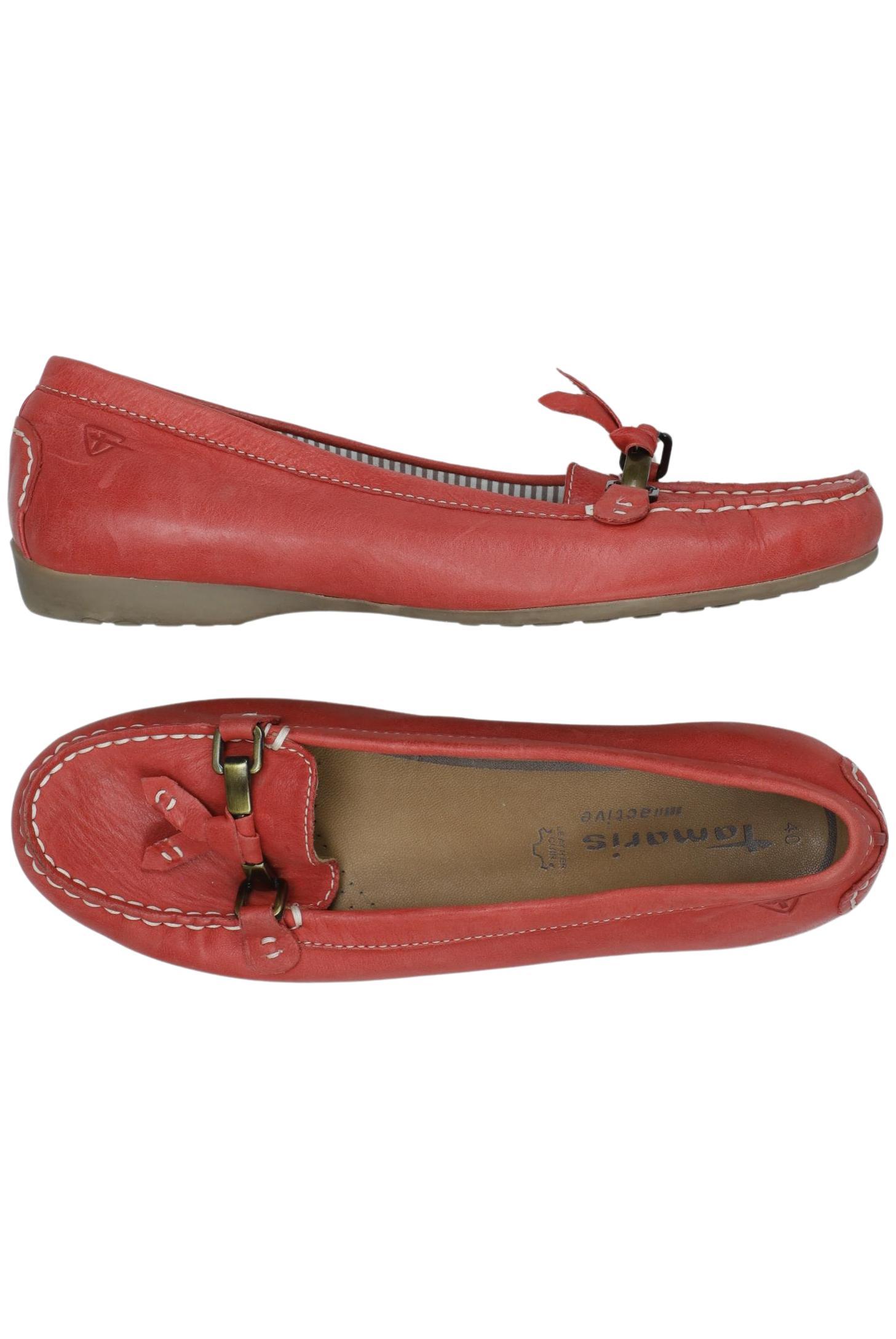 

Tamaris Damen Halbschuh, rot, Gr. 40