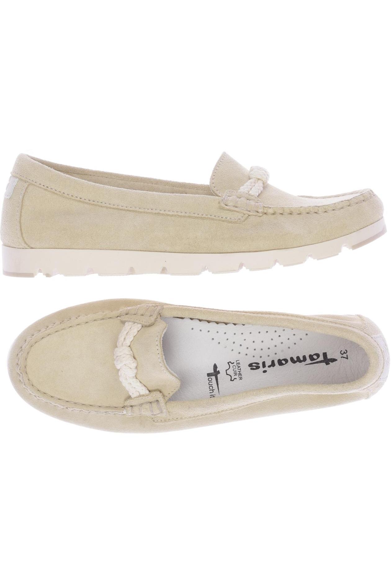 

Tamaris Damen Halbschuh, cremeweiß, Gr. 37