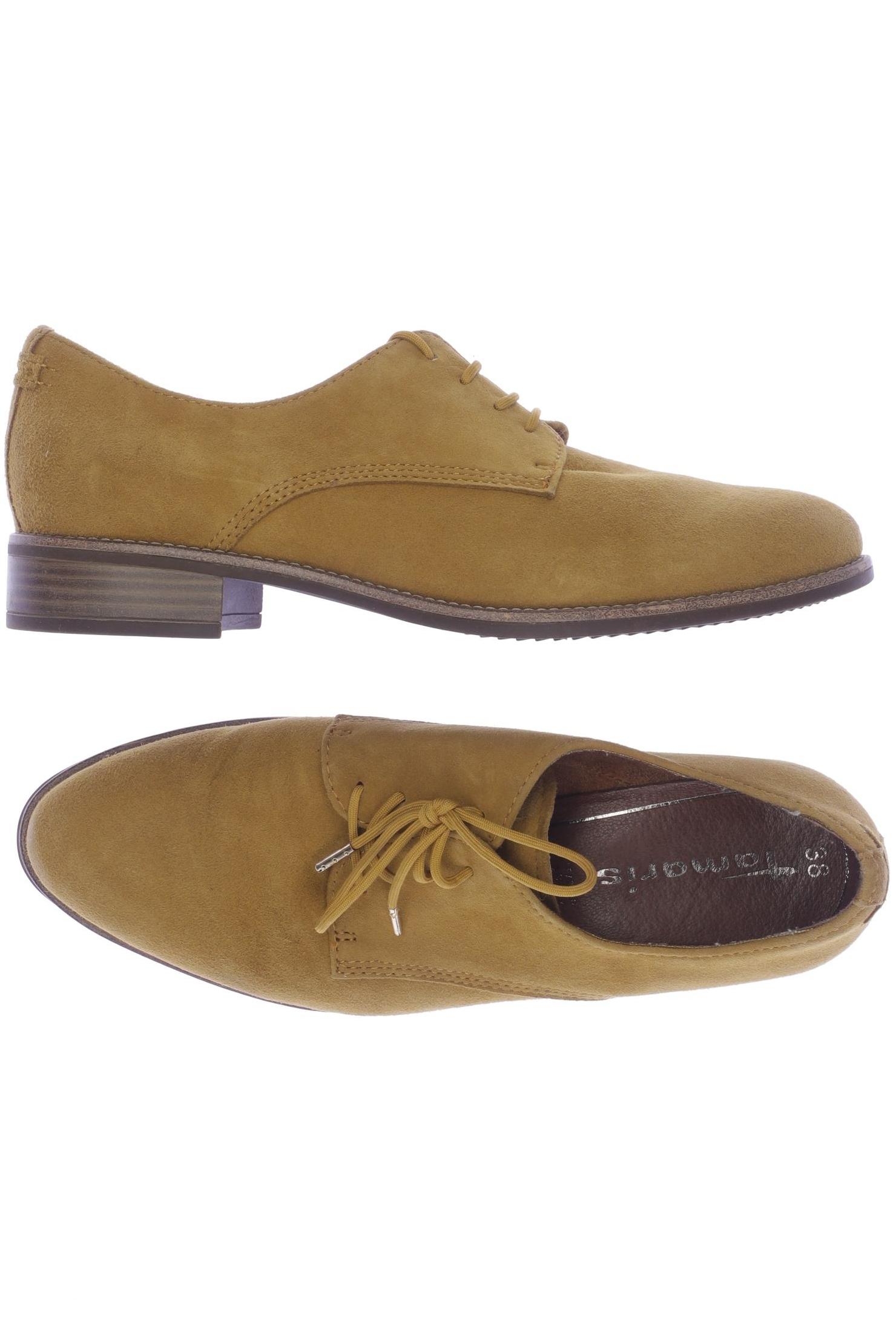 

Tamaris Damen Halbschuh, gelb, Gr. 38