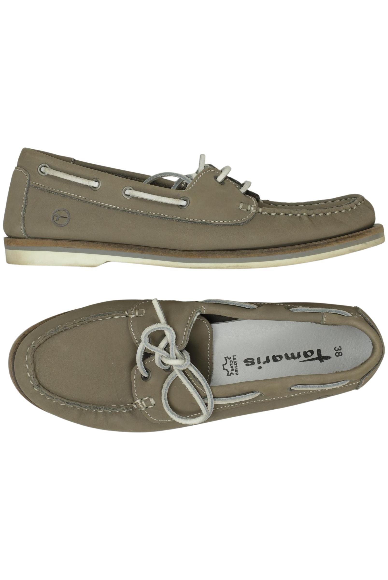 

Tamaris Damen Halbschuh, beige, Gr. 38