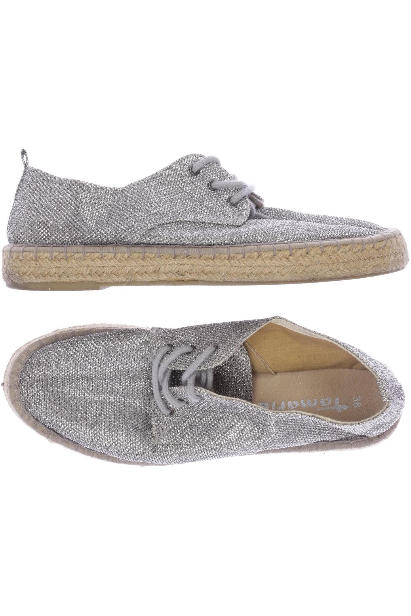 

Tamaris Damen Halbschuh, silber, Gr. 38