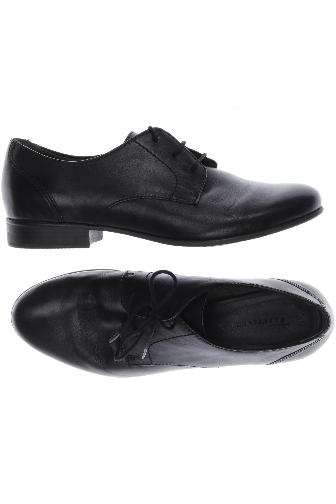 

Tamaris Damen Halbschuh, schwarz, Gr. 39