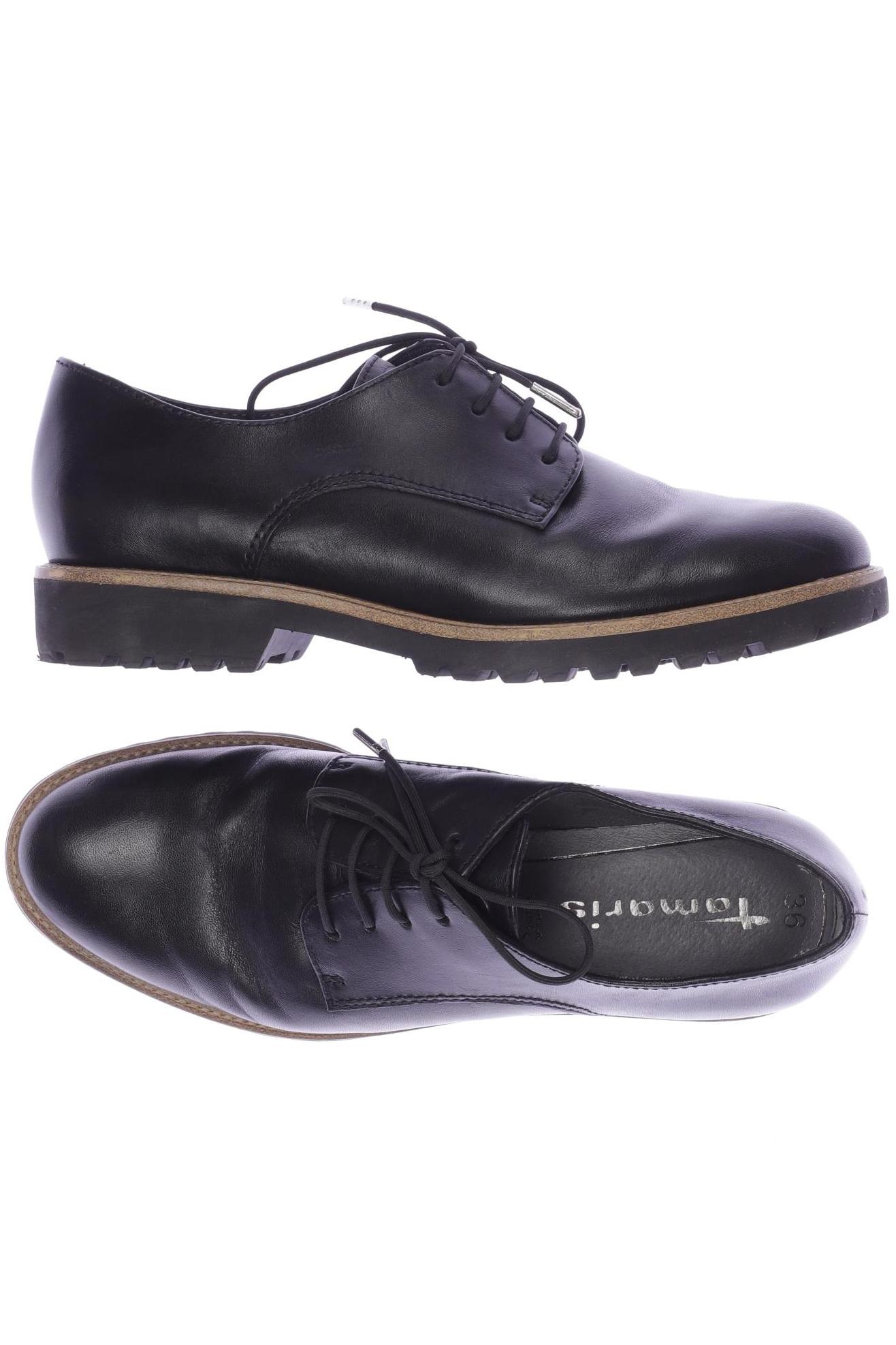 

Tamaris Damen Halbschuh, schwarz, Gr. 36