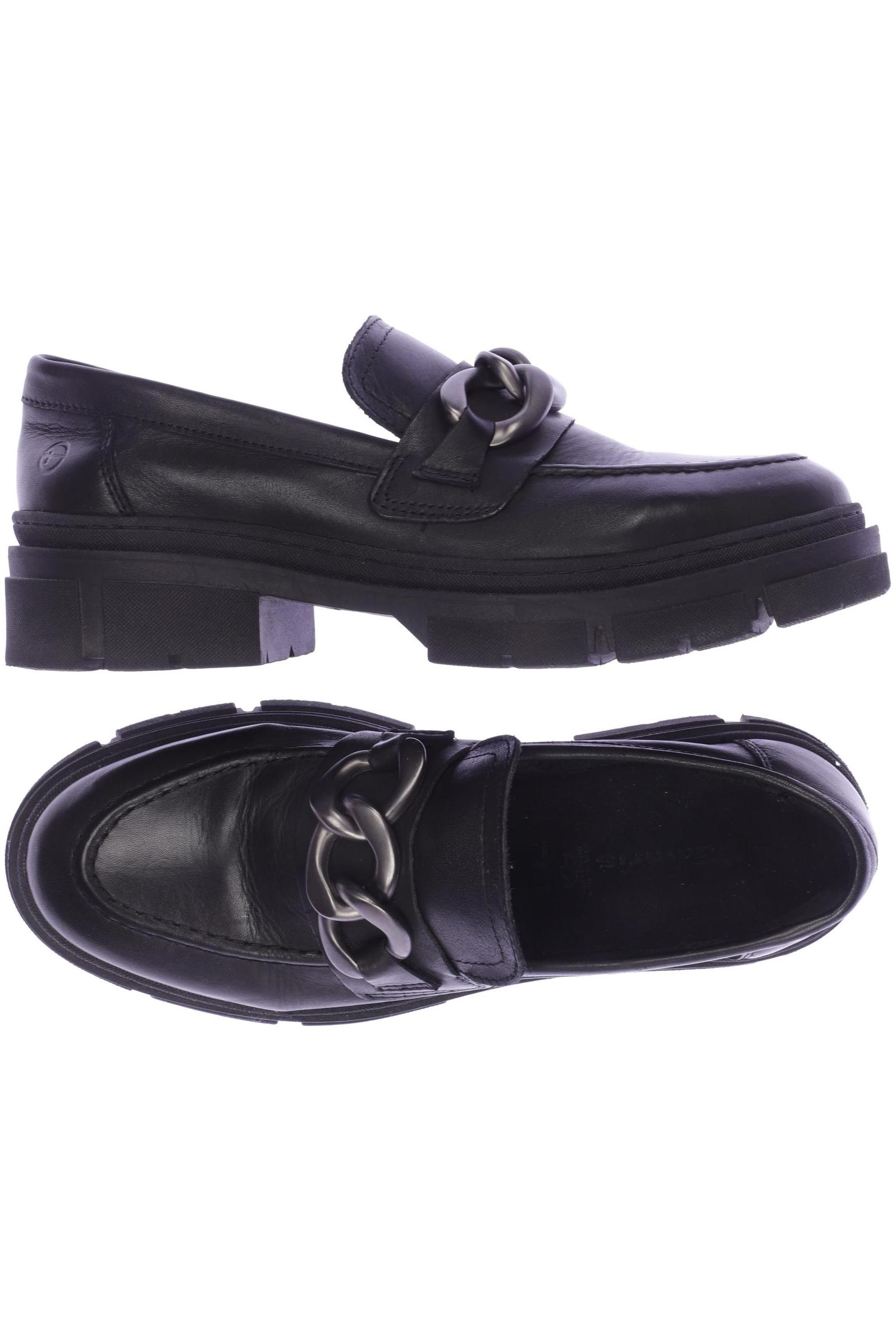 

Tamaris Damen Halbschuh, schwarz, Gr. 39