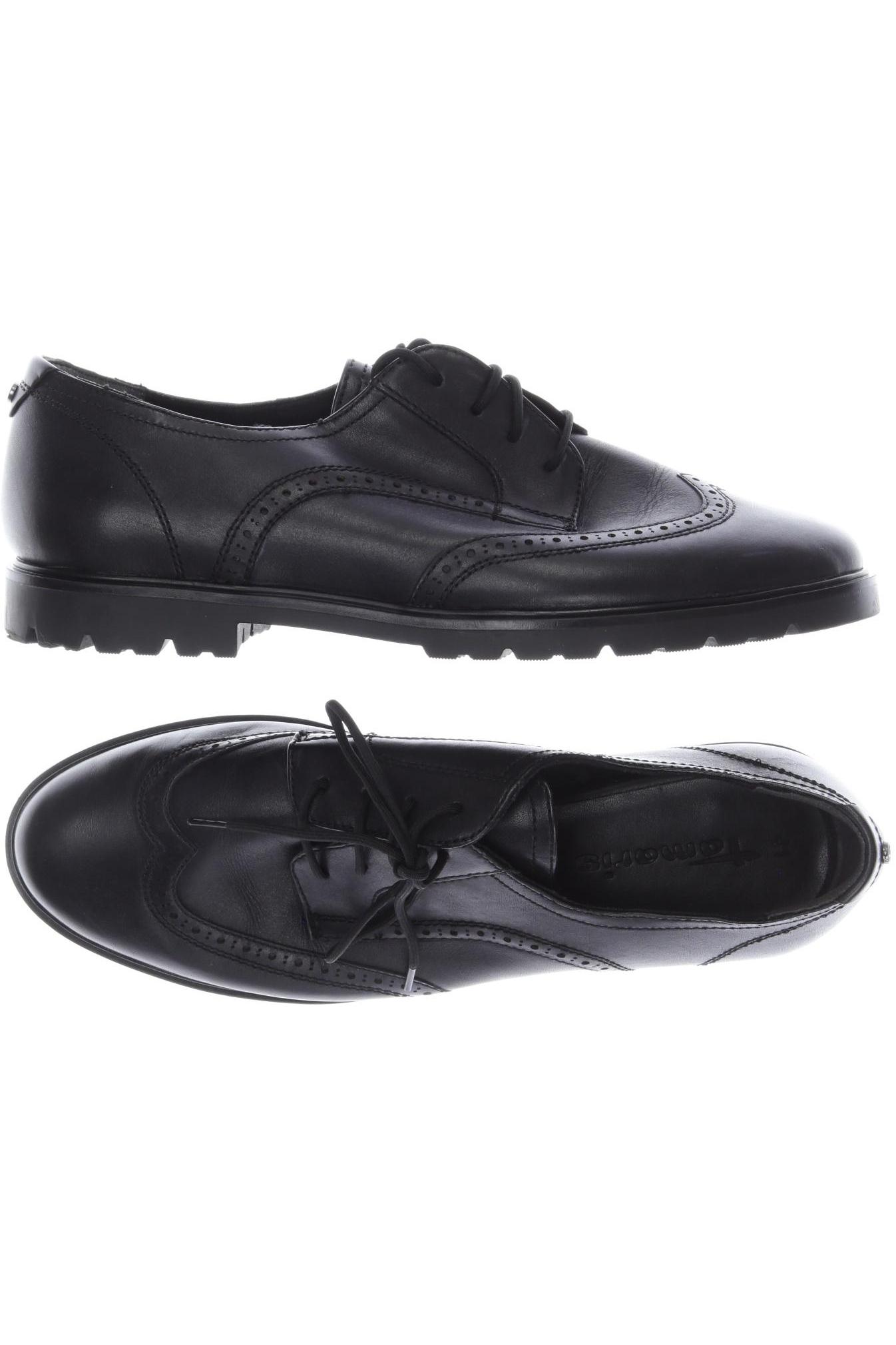 

Tamaris Damen Halbschuh, schwarz, Gr. 41