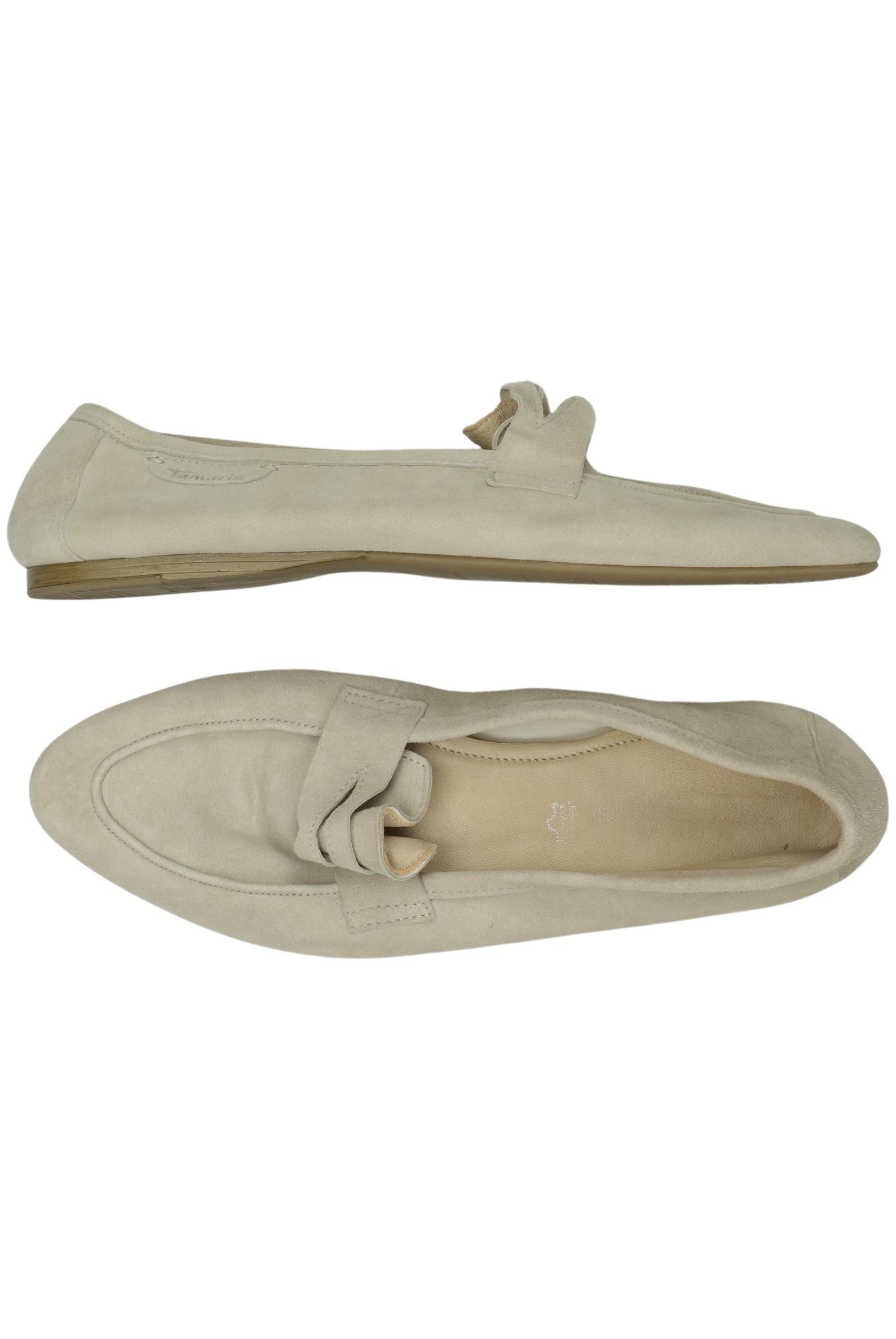 

Tamaris Damen Halbschuh, beige, Gr. 42