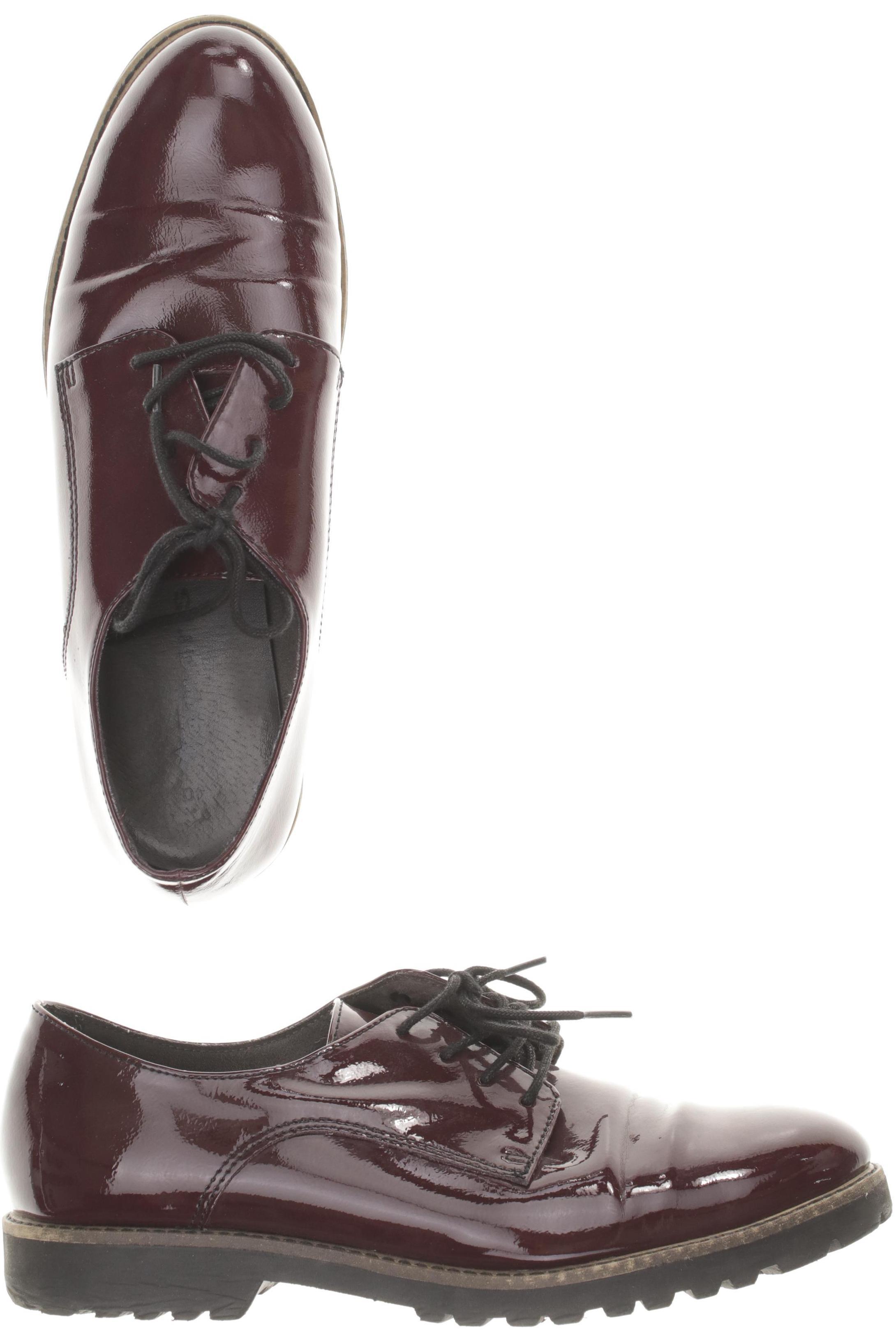 

Tamaris Damen Halbschuh, rot, Gr. 40