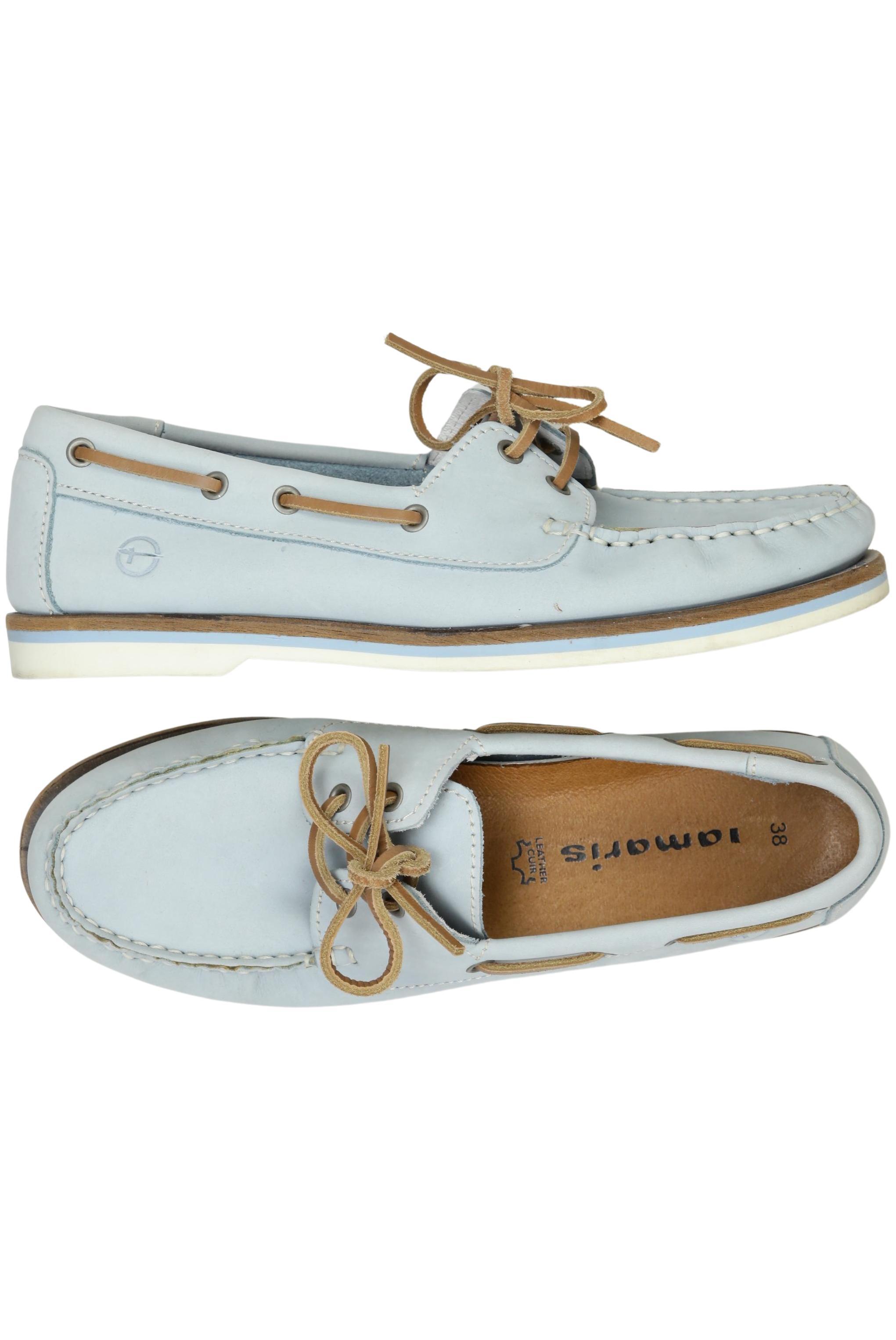 

Tamaris Damen Halbschuh, hellblau, Gr. 38