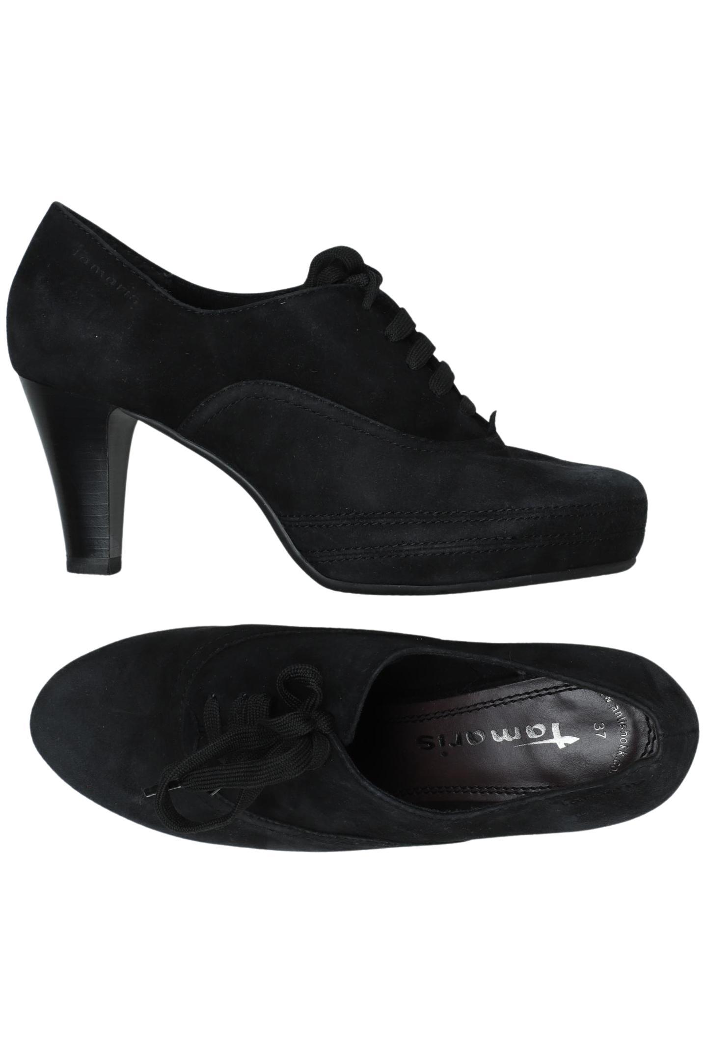 

Tamaris Damen Halbschuh, schwarz, Gr. 37