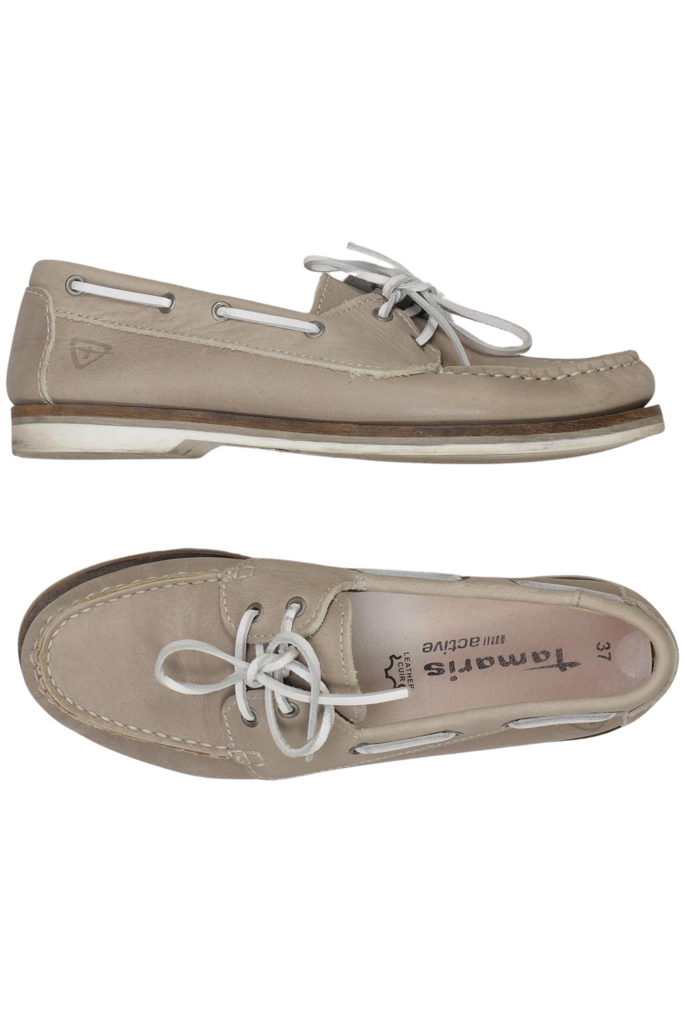 

Tamaris Damen Halbschuh, beige, Gr. 37