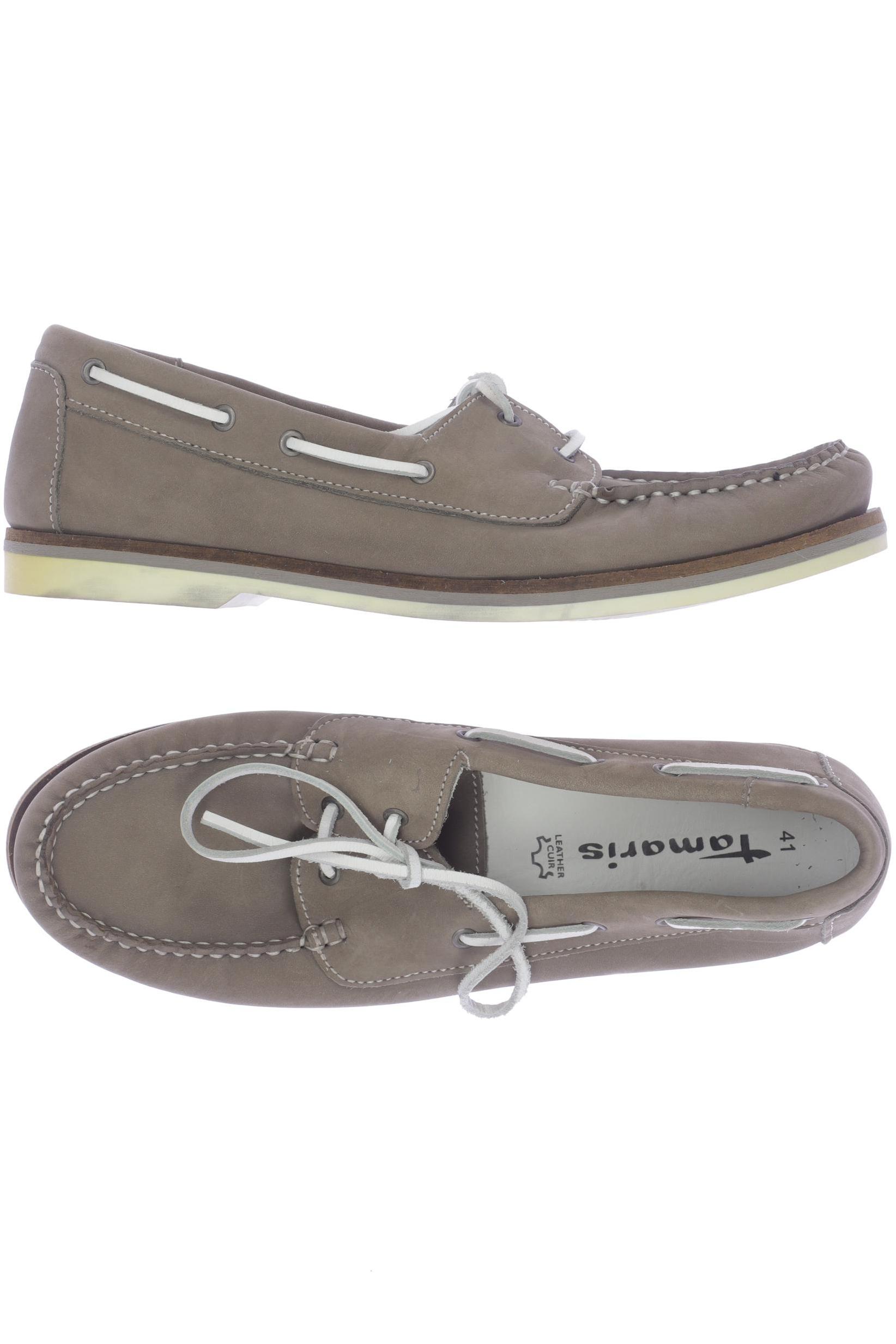 

Tamaris Damen Halbschuh, beige, Gr. 41