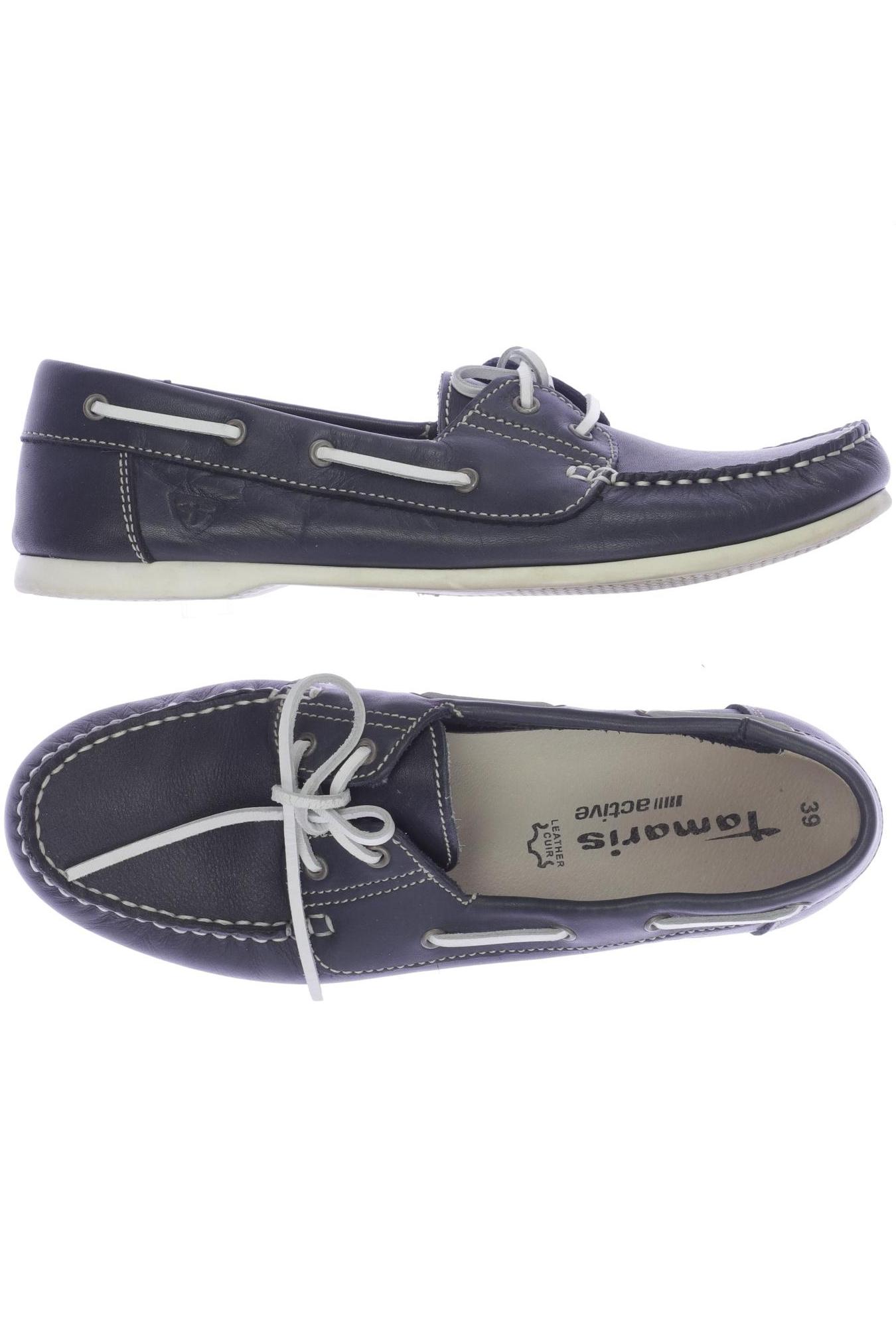 

Tamaris Damen Halbschuh, marineblau, Gr. 39