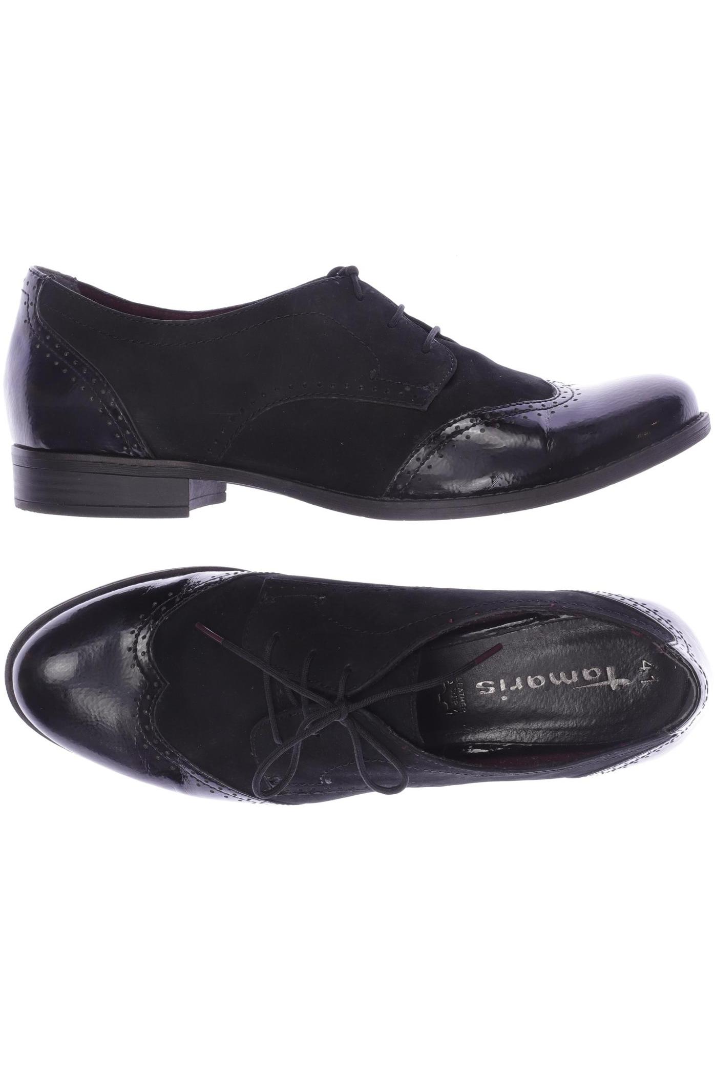 

Tamaris Damen Halbschuh, schwarz, Gr. 41