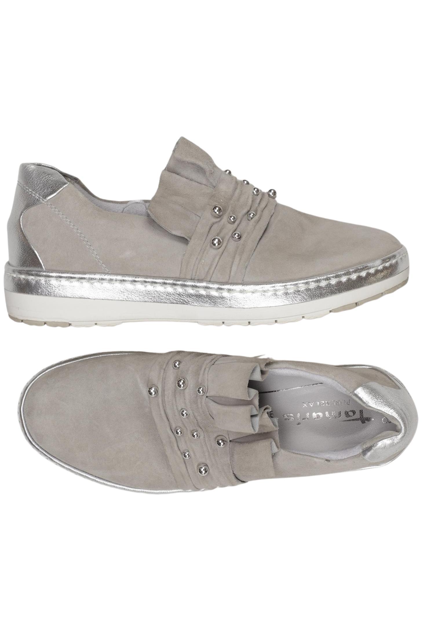 

Tamaris Damen Halbschuh, grau, Gr. 38