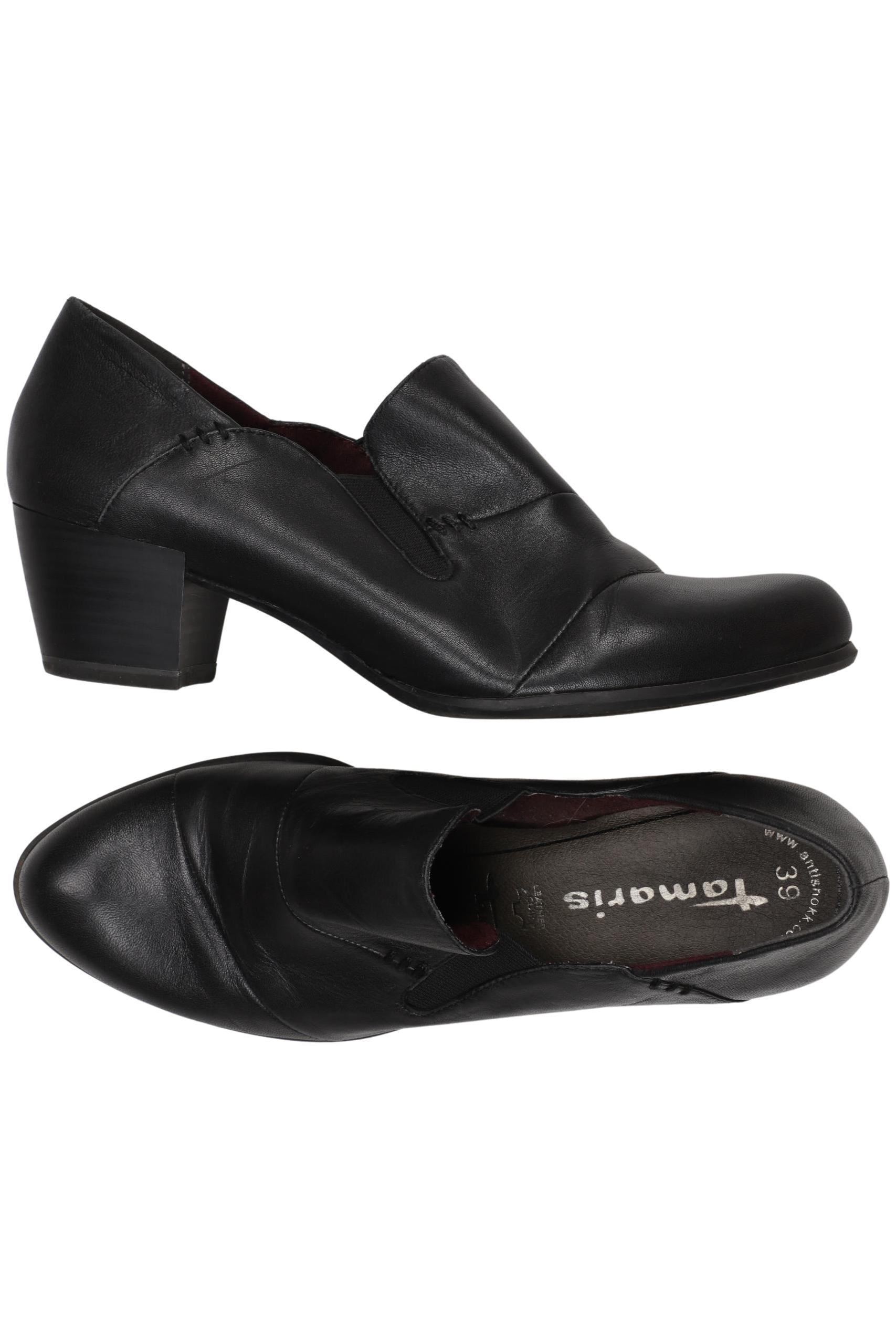 

Tamaris Damen Halbschuh, schwarz, Gr. 39