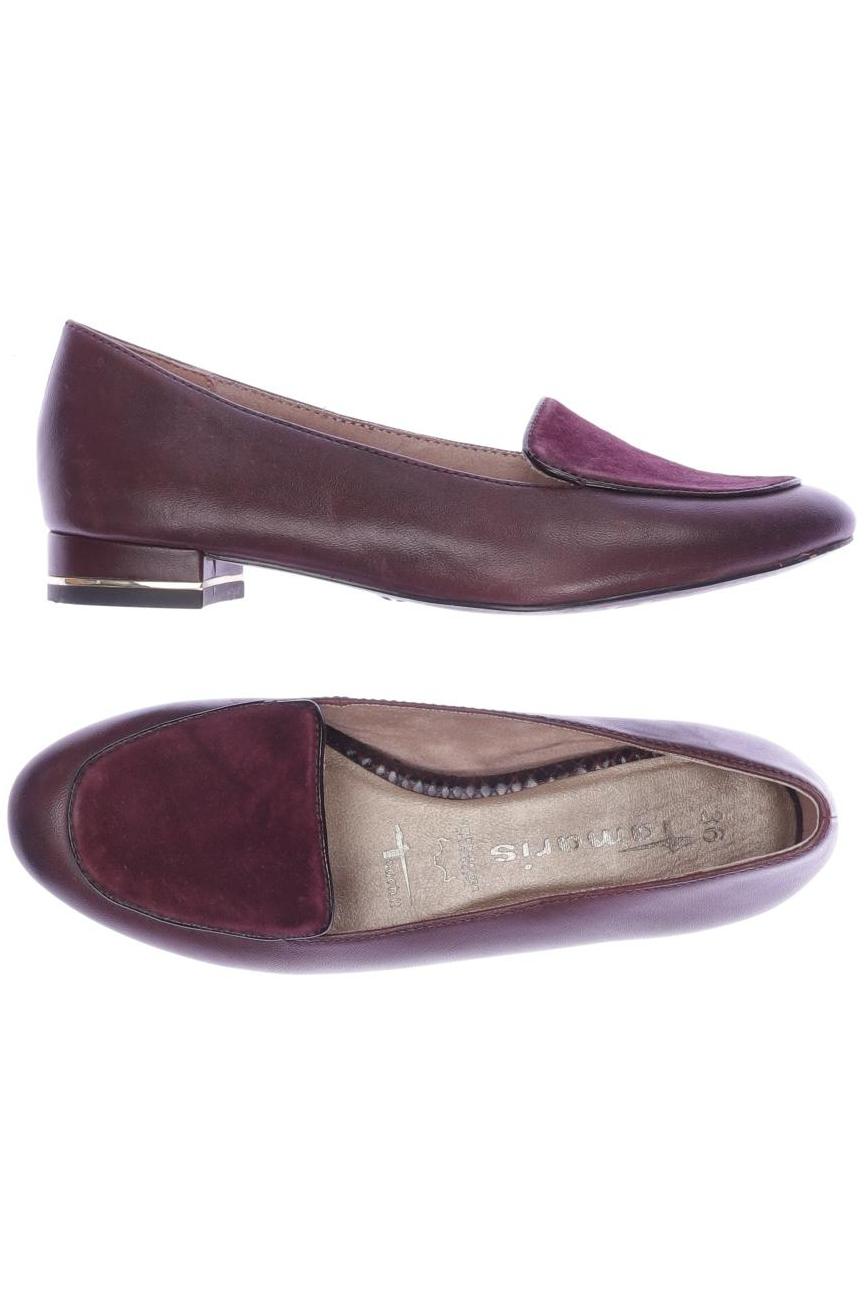 

Tamaris Damen Halbschuh, bordeaux, Gr. 36