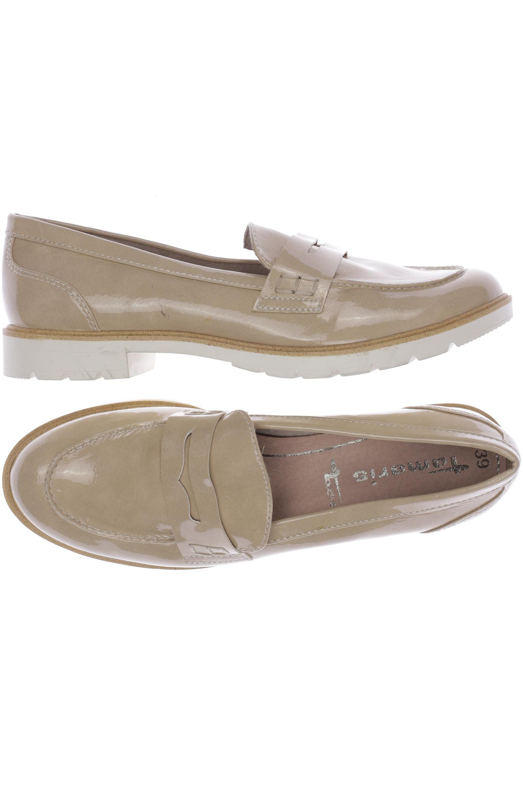 

Tamaris Damen Halbschuh, beige, Gr. 39