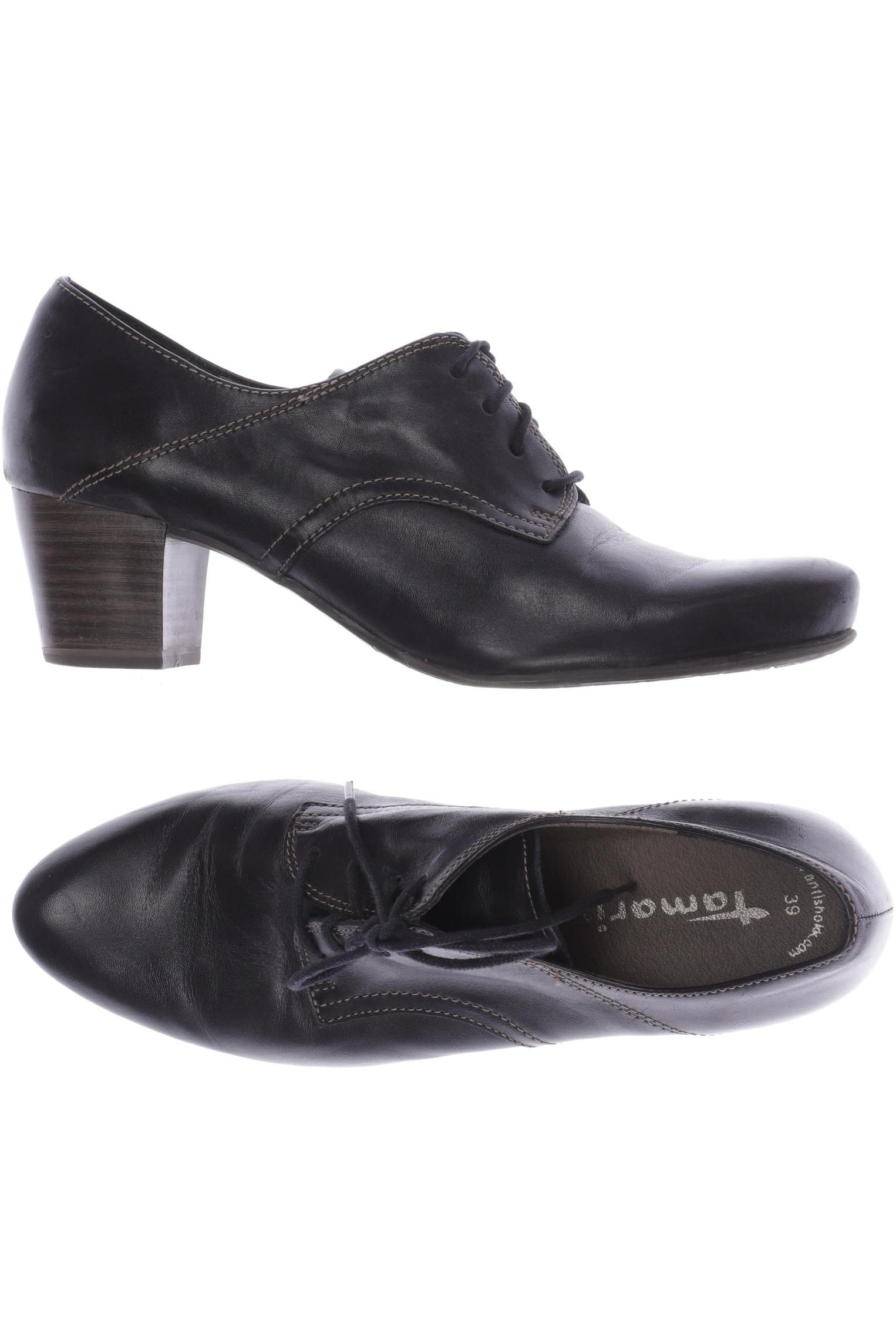 

Tamaris Damen Halbschuh, schwarz, Gr. 39