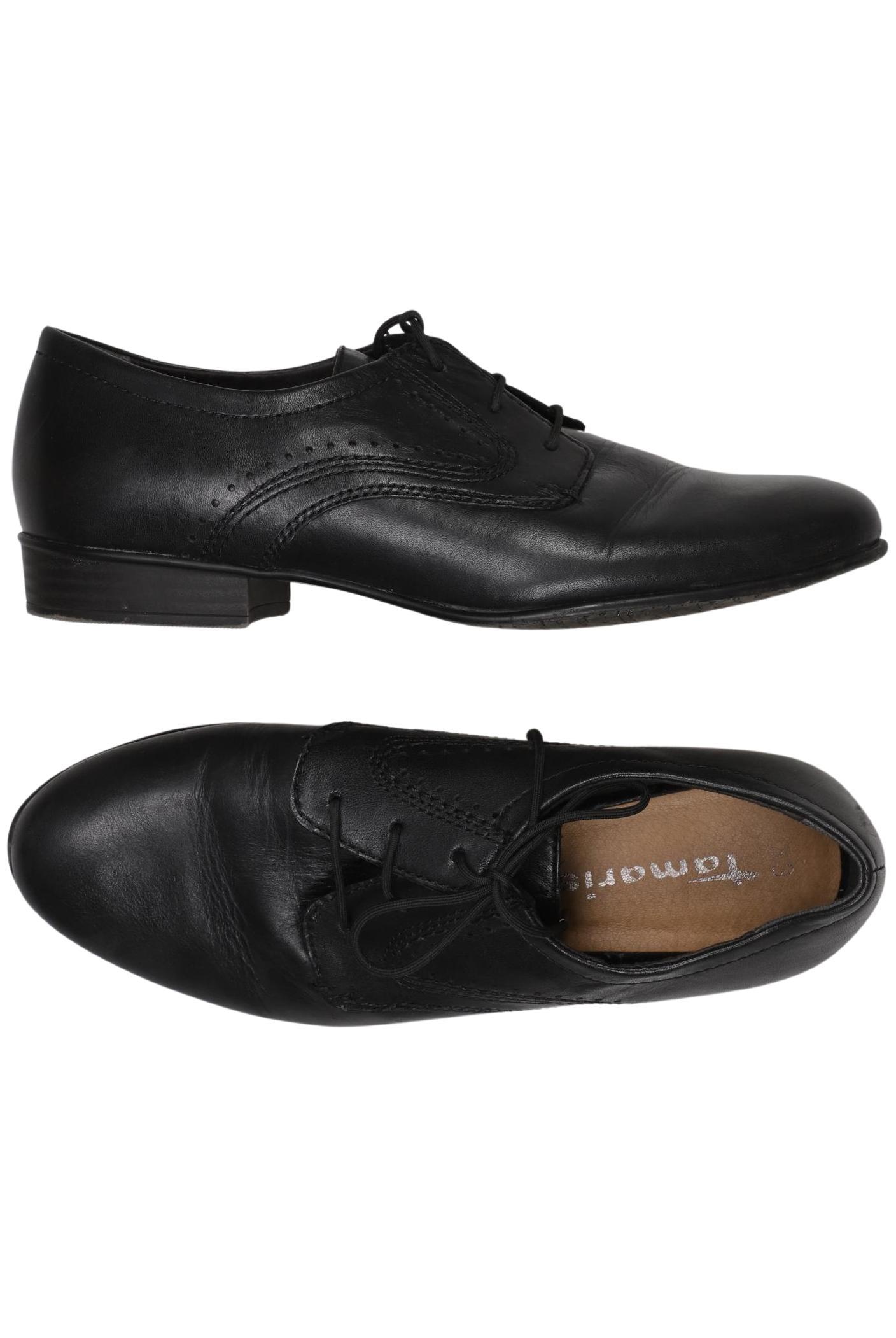 

Tamaris Damen Halbschuh, schwarz, Gr. 38