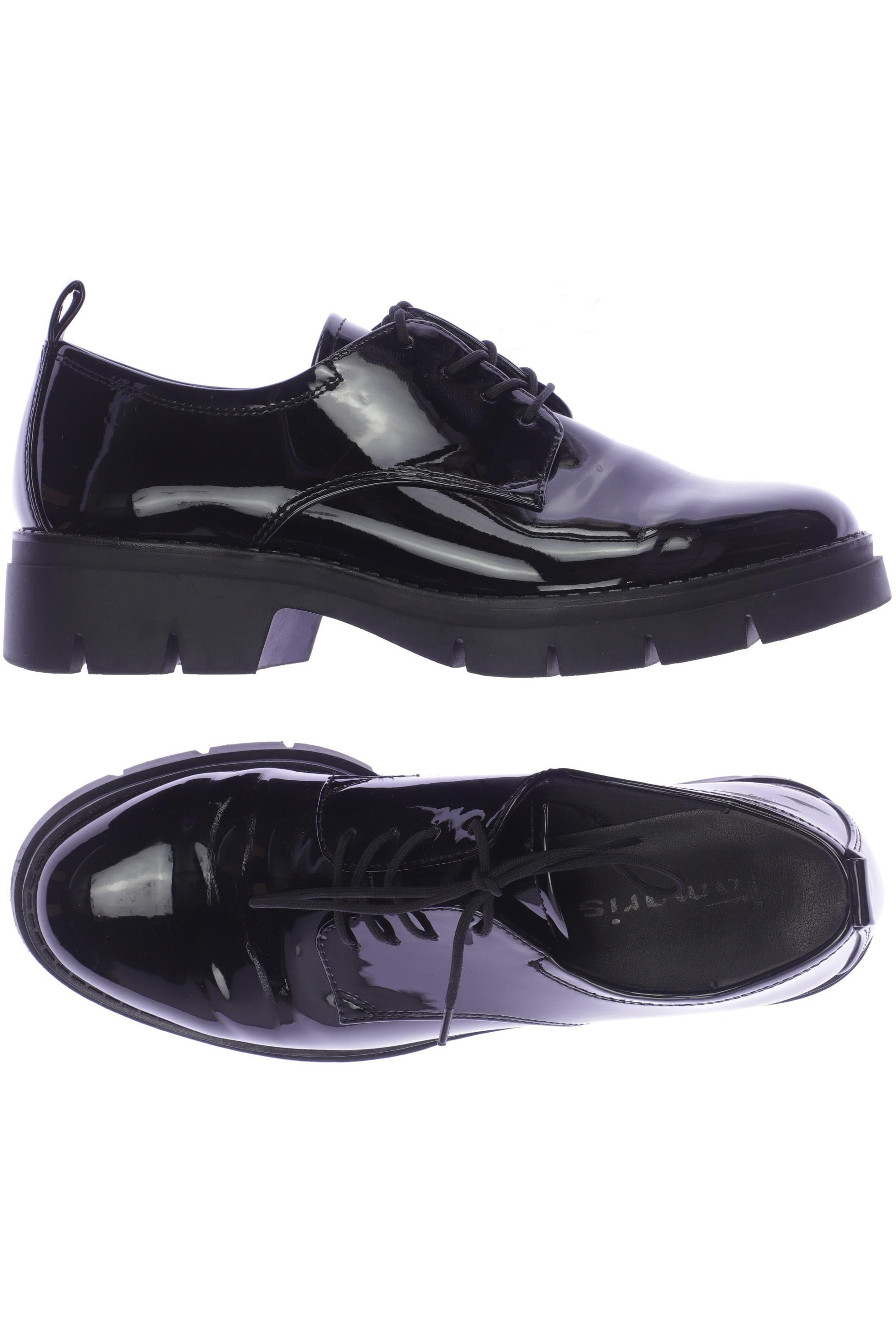 

Tamaris Damen Halbschuh, schwarz, Gr. 38