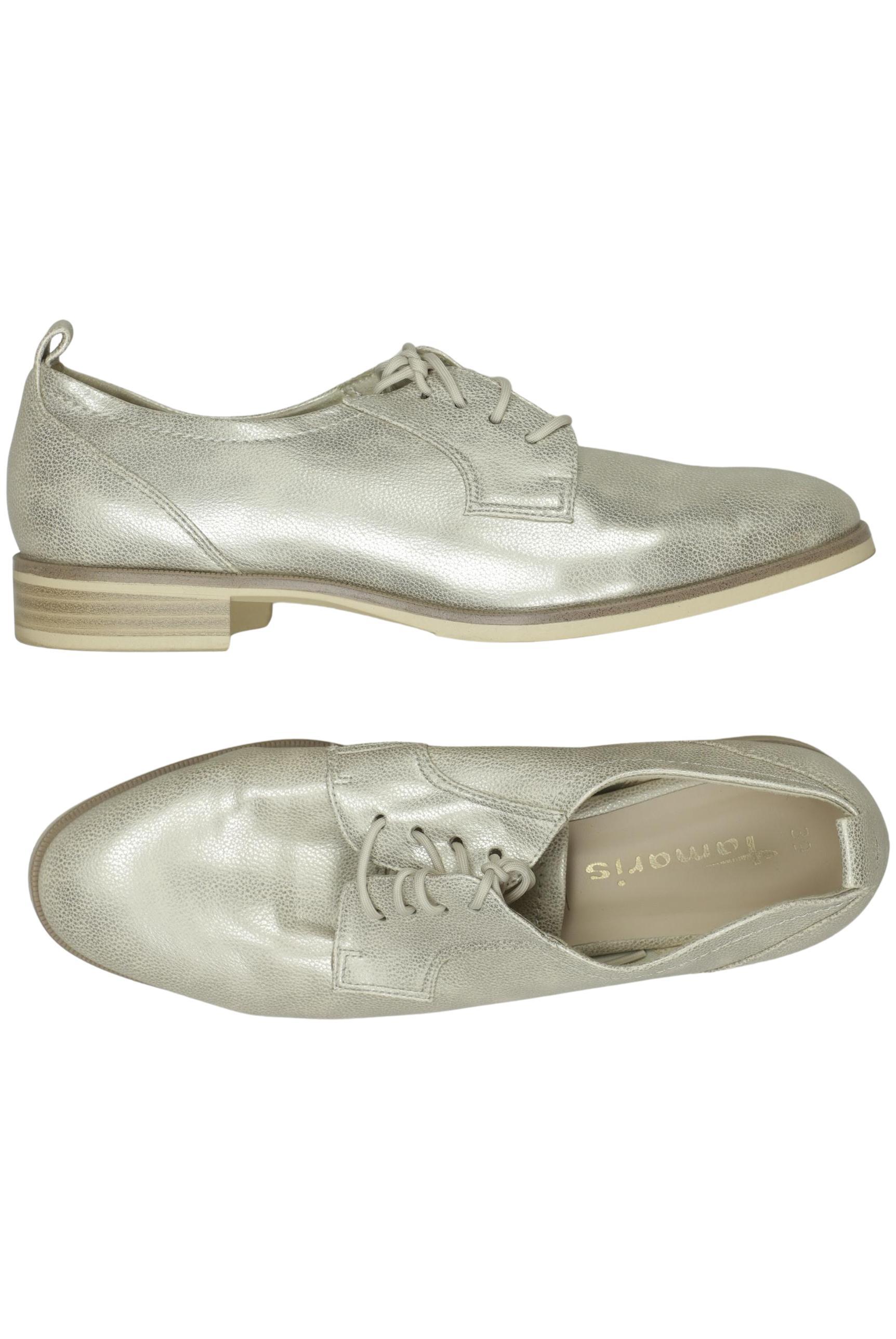 

Tamaris Damen Halbschuh, silber, Gr. 39