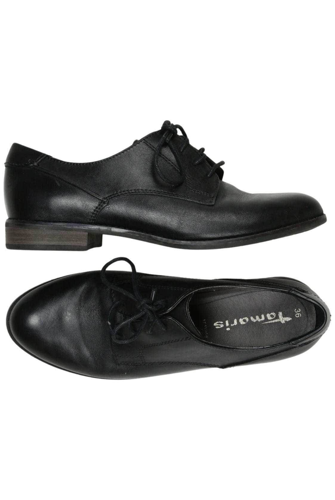

Tamaris Damen Halbschuh, schwarz, Gr. 36