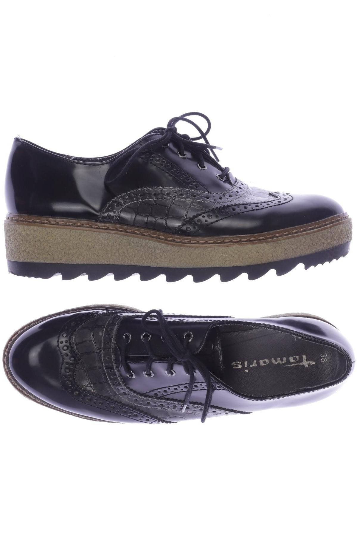

Tamaris Damen Halbschuh, schwarz