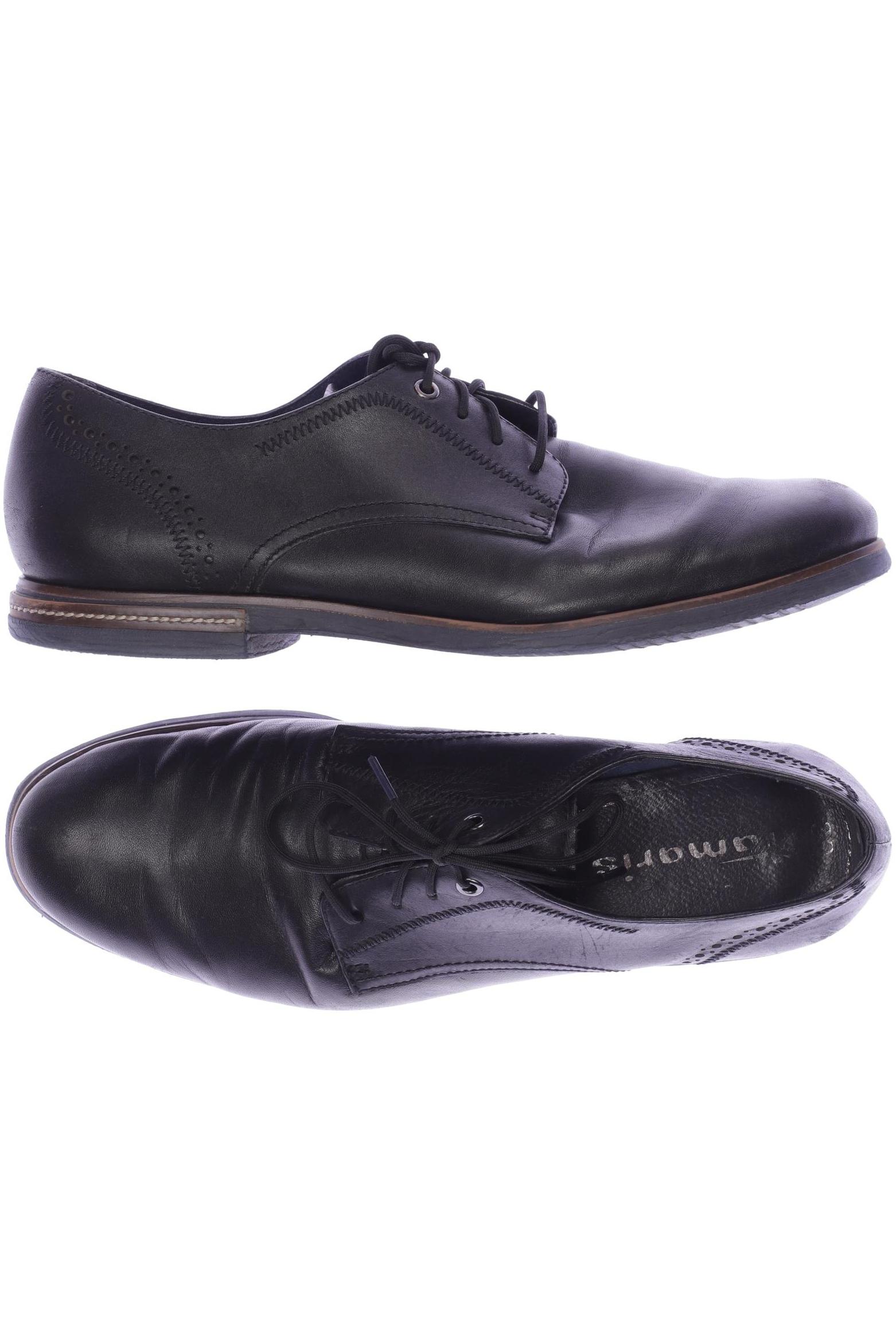 

Tamaris Damen Halbschuh, schwarz, Gr. 39