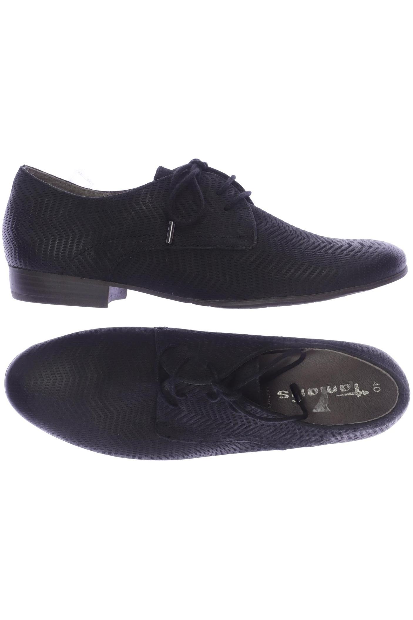 

Tamaris Damen Halbschuh, schwarz, Gr. 40