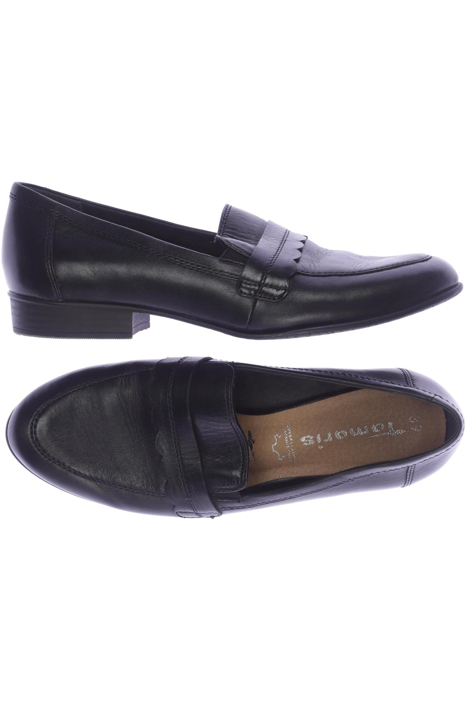 

Tamaris Damen Halbschuh, schwarz, Gr. 39