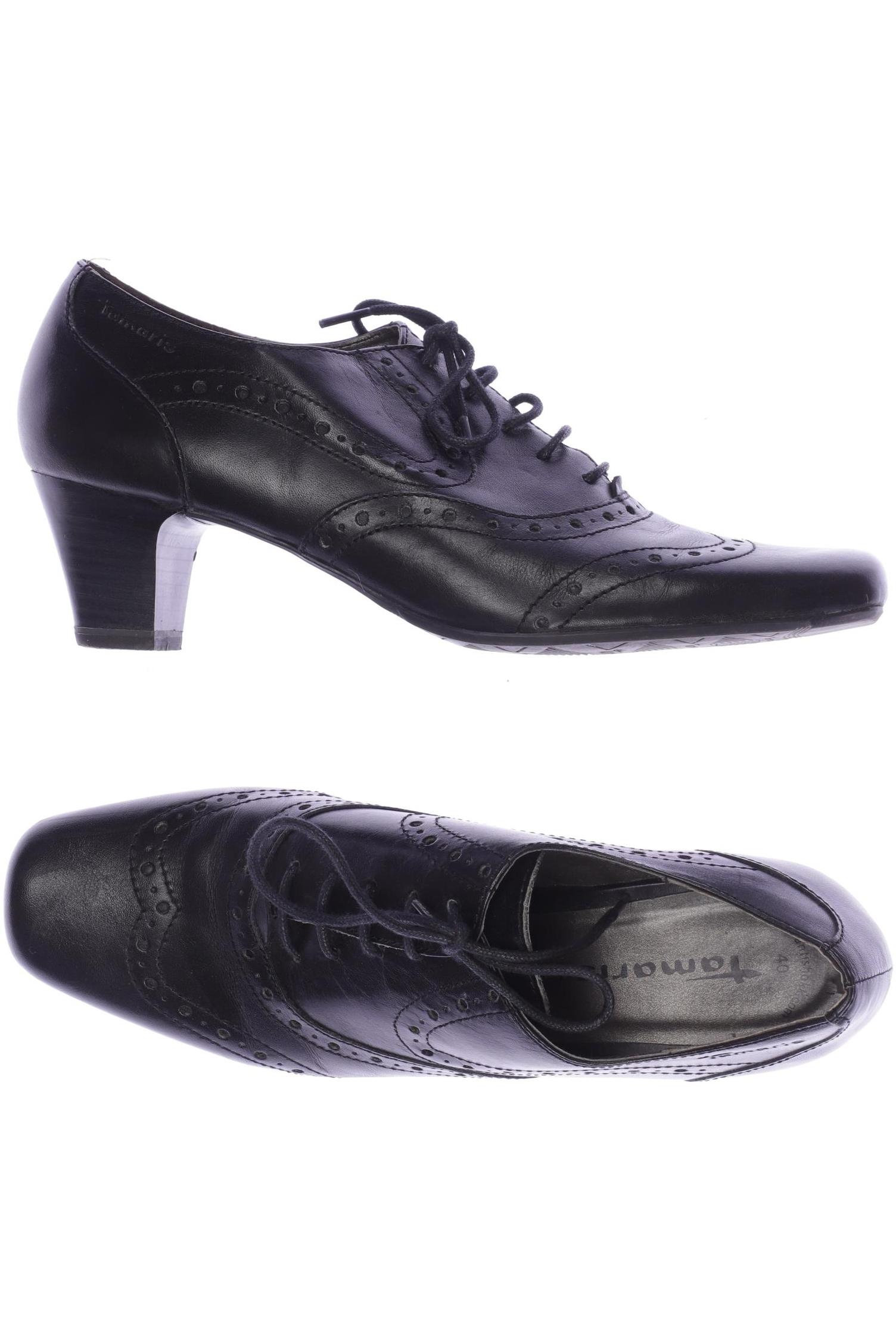

Tamaris Damen Halbschuh, schwarz, Gr. 40