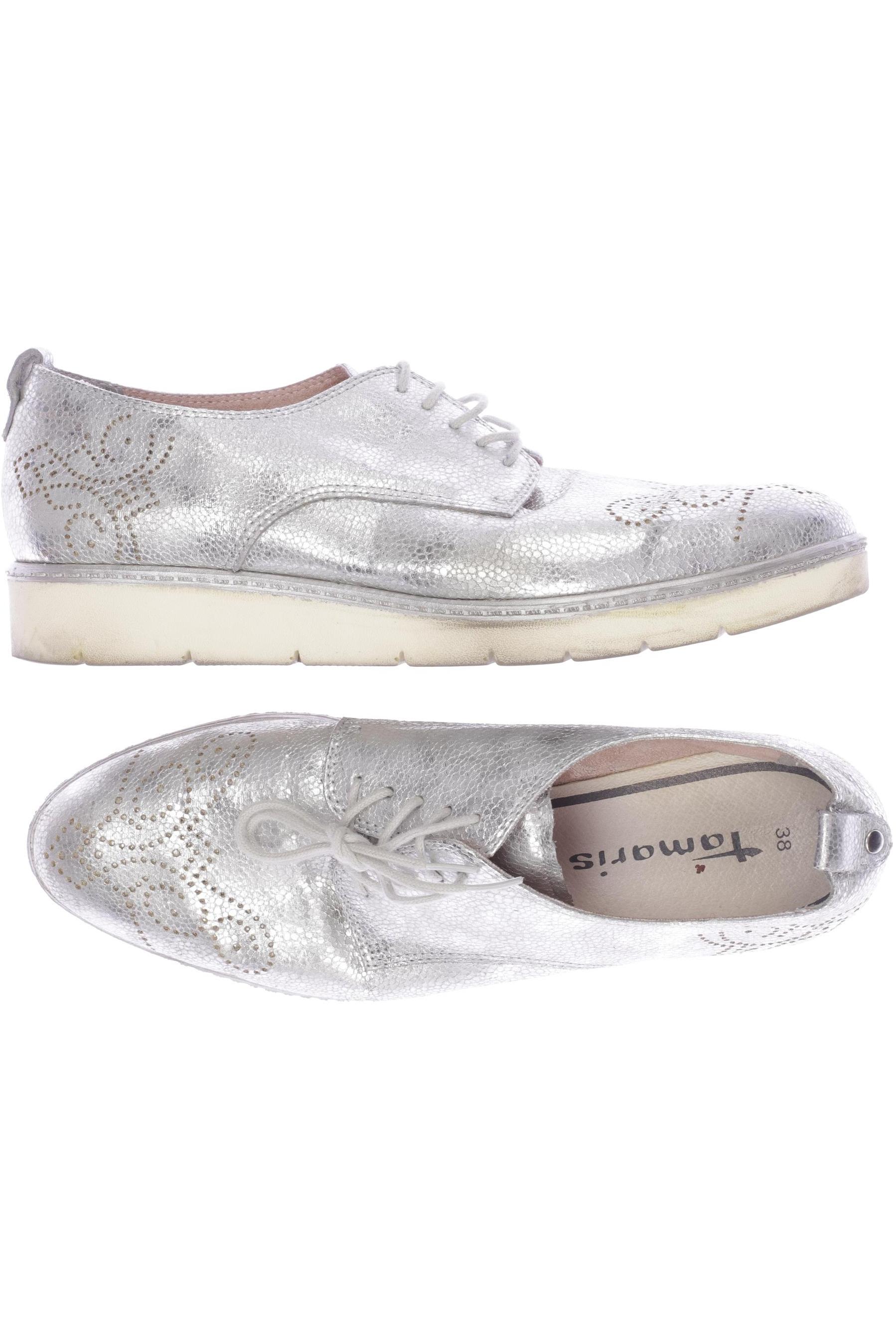 

Tamaris Damen Halbschuh, silber