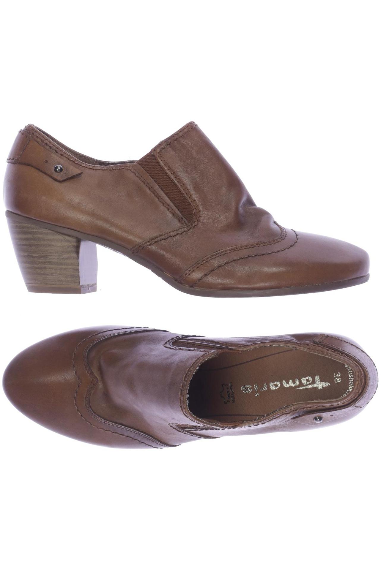 

Tamaris Damen Halbschuh, braun, Gr. 38