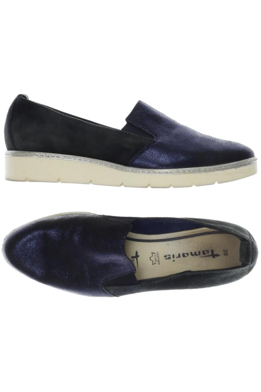 

Tamaris Damen Halbschuh, blau, Gr. 39