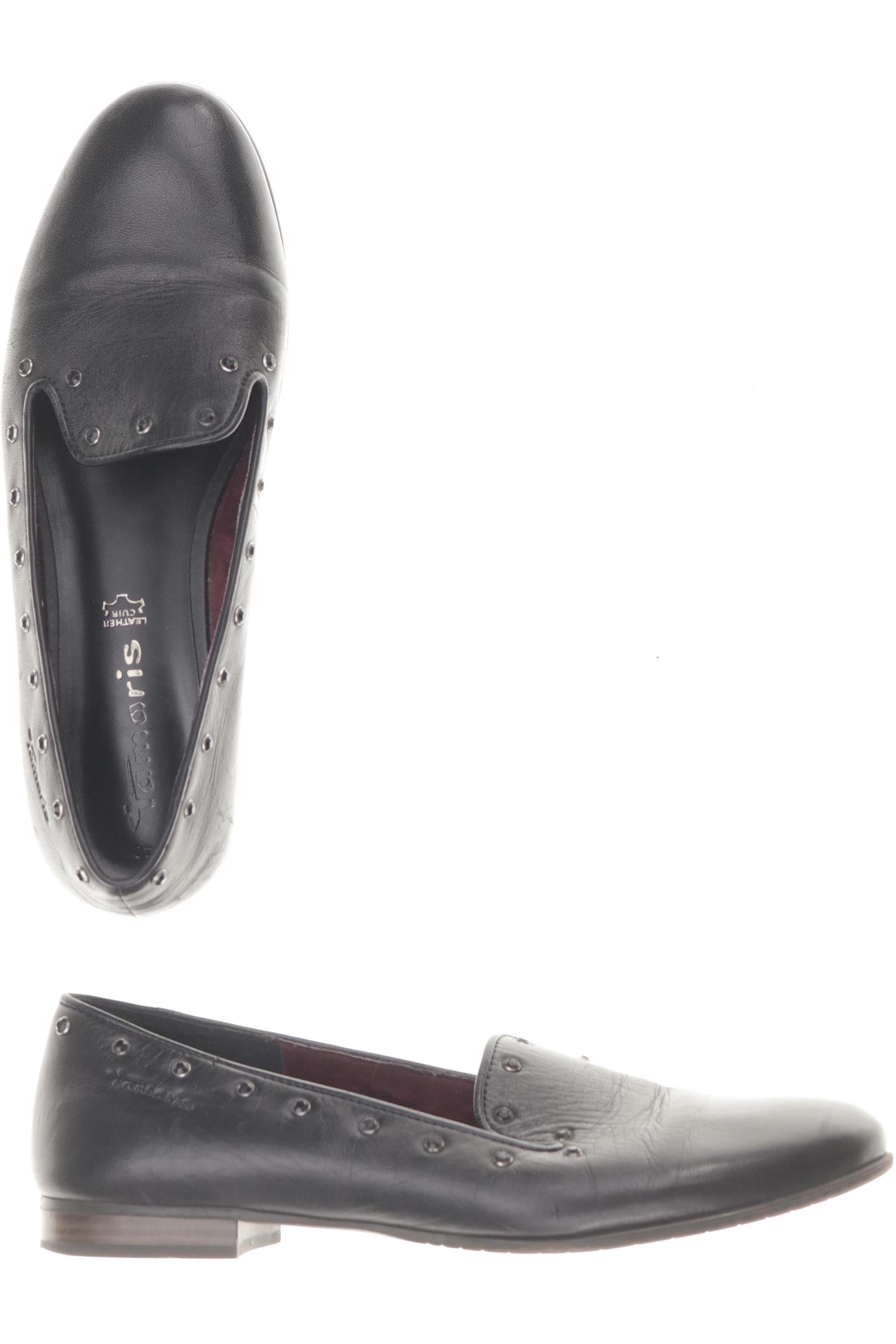 

Tamaris Damen Halbschuh, schwarz, Gr. 40