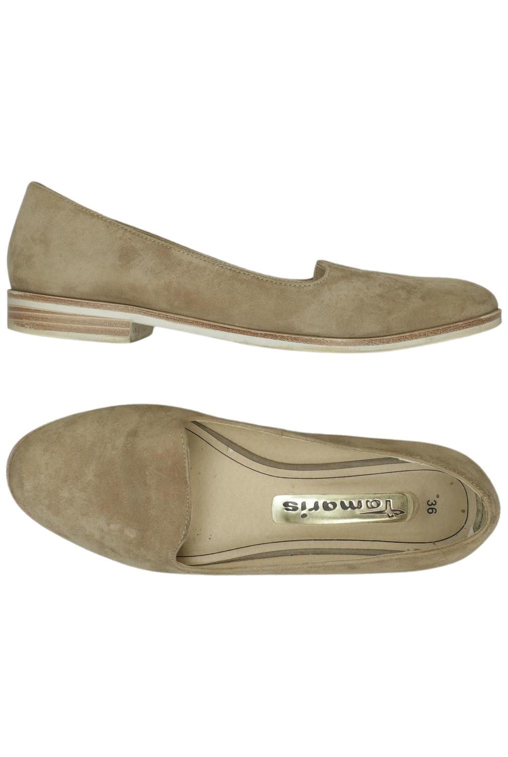 

Tamaris Damen Halbschuh, beige, Gr. 36